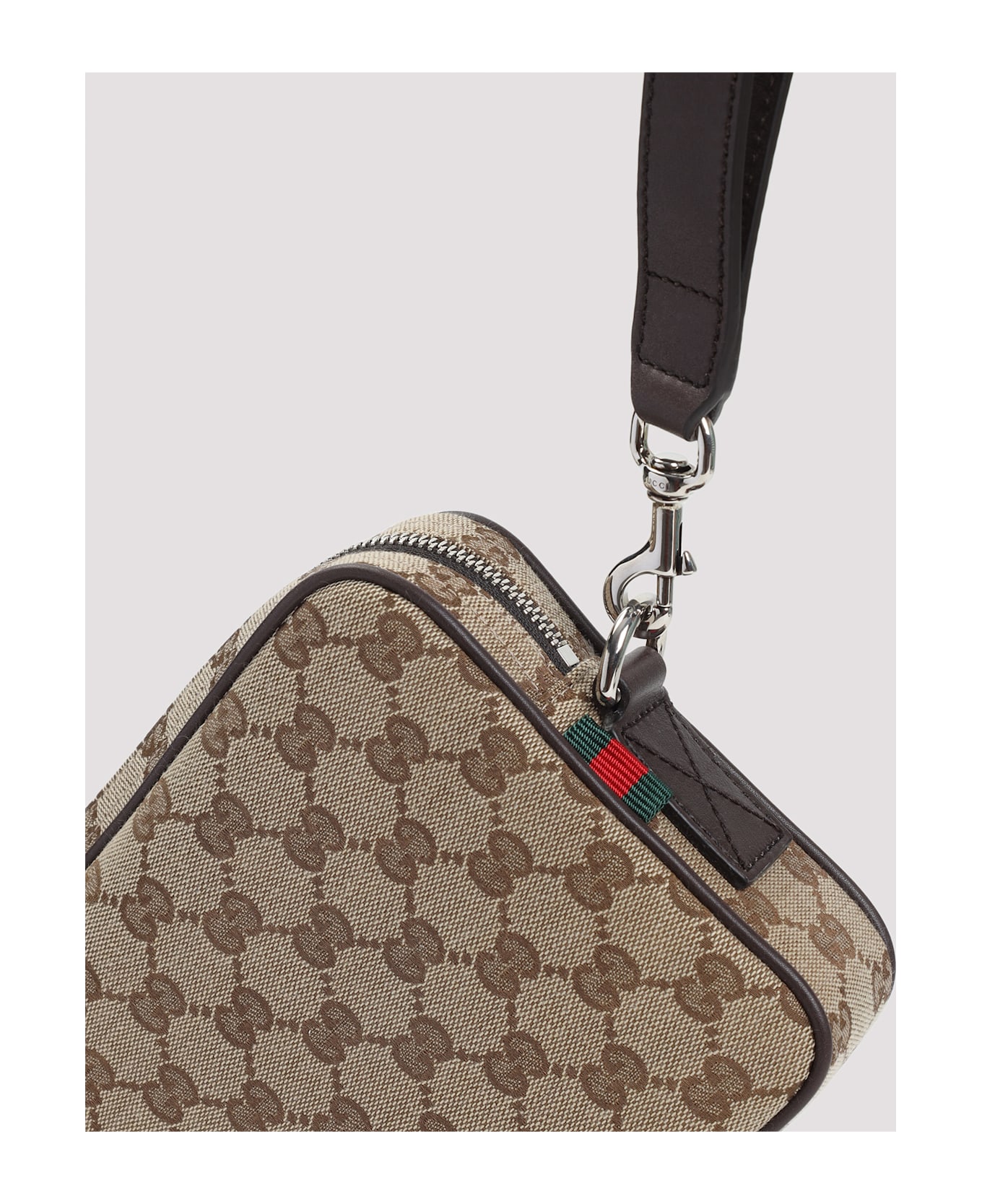 Gucci Polyester Shoulder Bag - B Ebony Cocoa