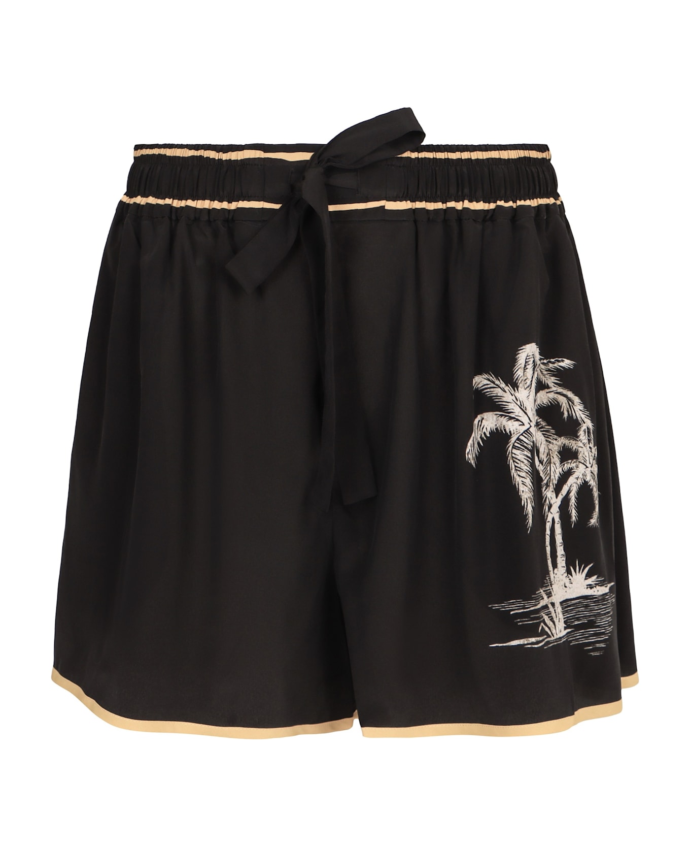 Zimmermann Silk Shorts - black