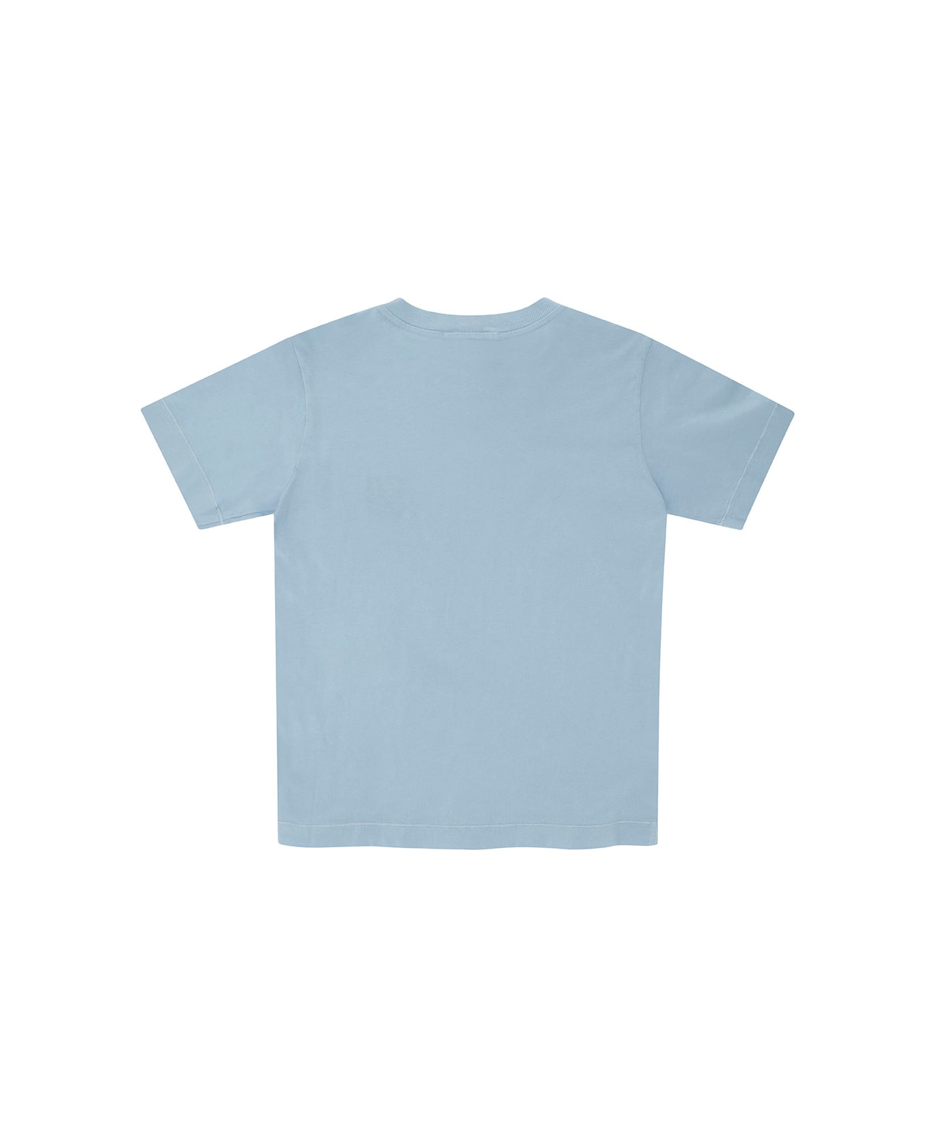 Stone Island Junior 801620147v0040 - Azzurro Tシャツ＆ポロシャツ