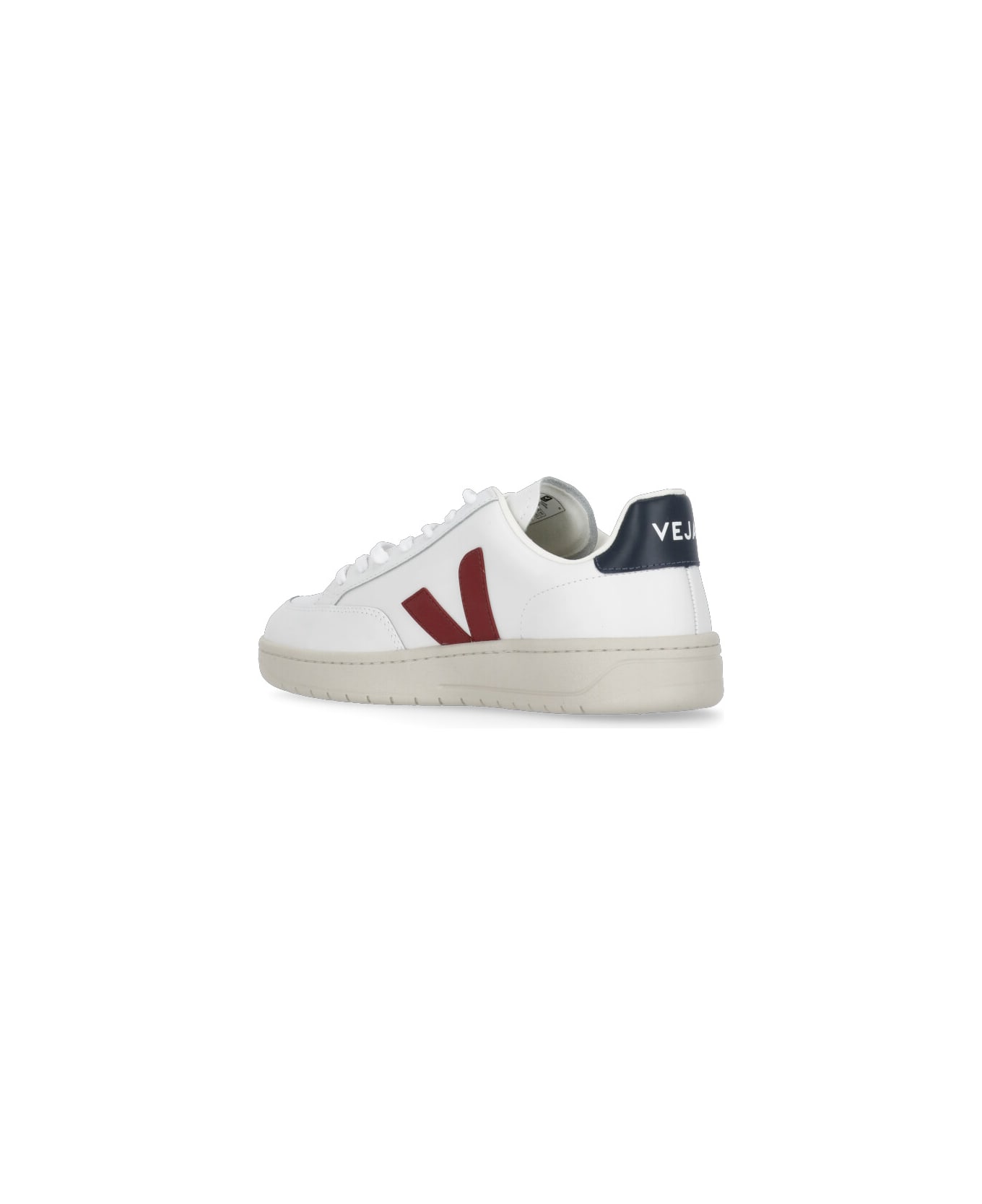 Veja Marsala Nautic Sneakers - White Marsala Nautico