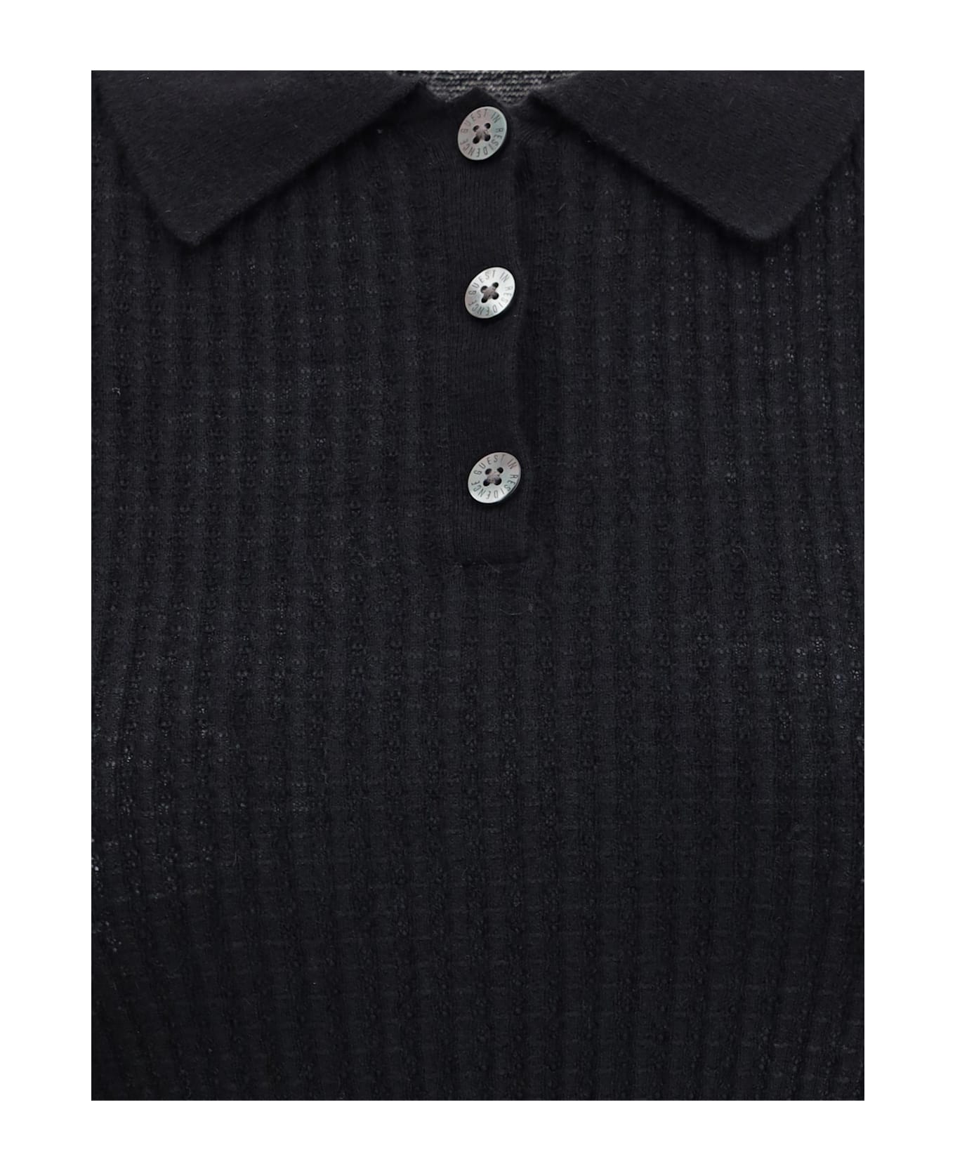 Guest in Residence Cashmere Polo Sweater