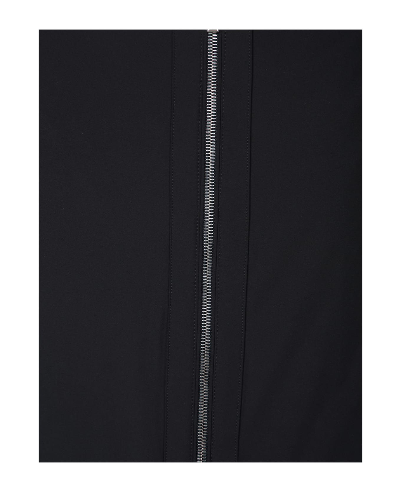 Moorer Midnight Blue Nylon Blend Albert Jacket - DARKBLU