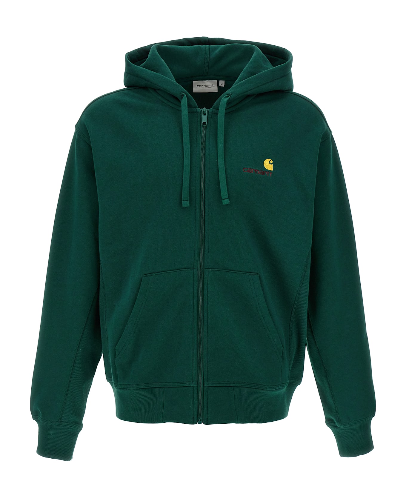 Carhartt 
american Script
 Hoodie - Green