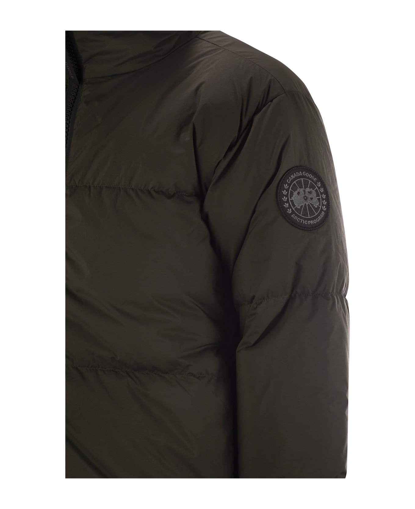 Canada Goose Lawrence - Down Jacket With Black Logo - Anthracite