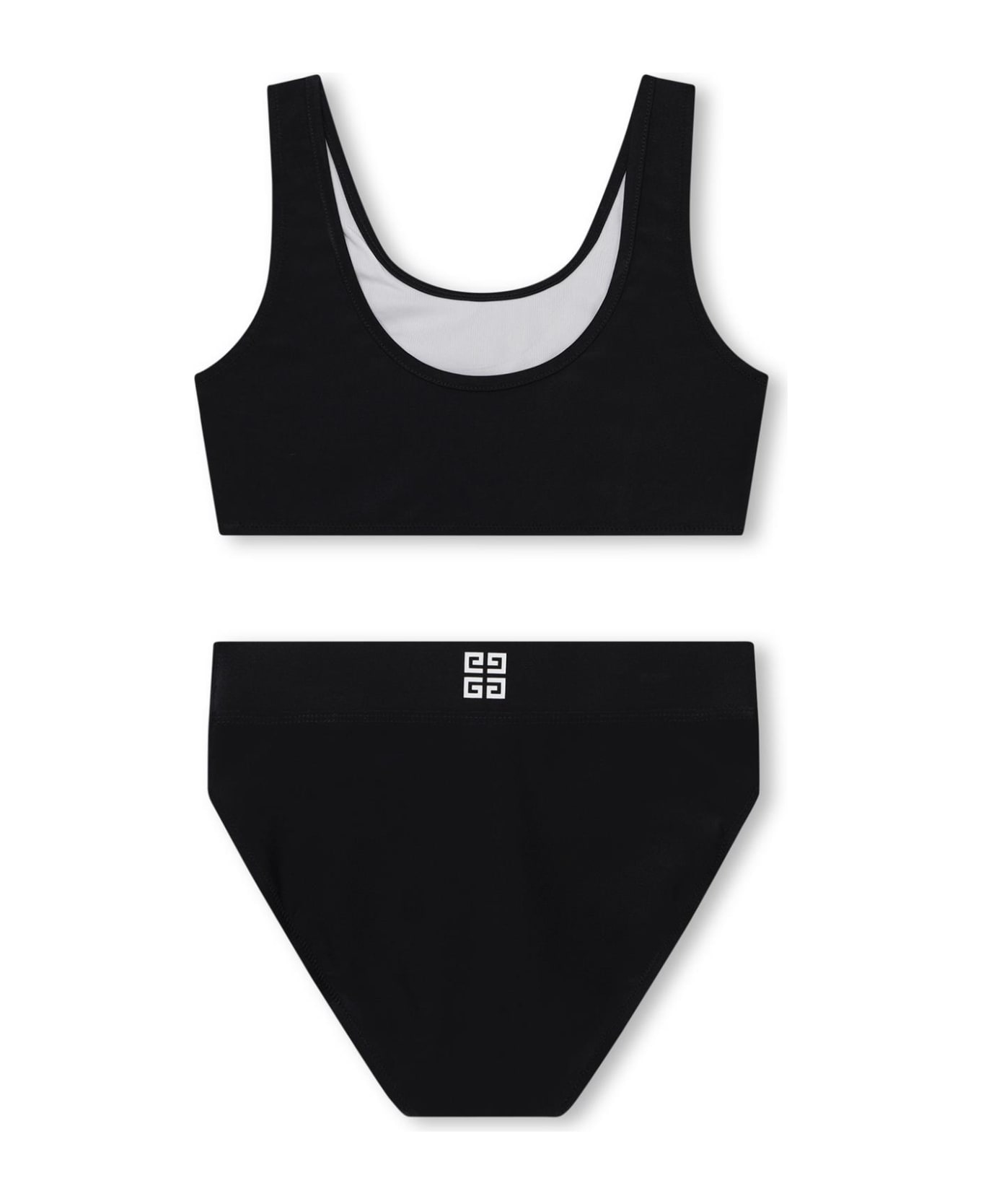 Givenchy Bikini Bottom With Logo - Black 水着