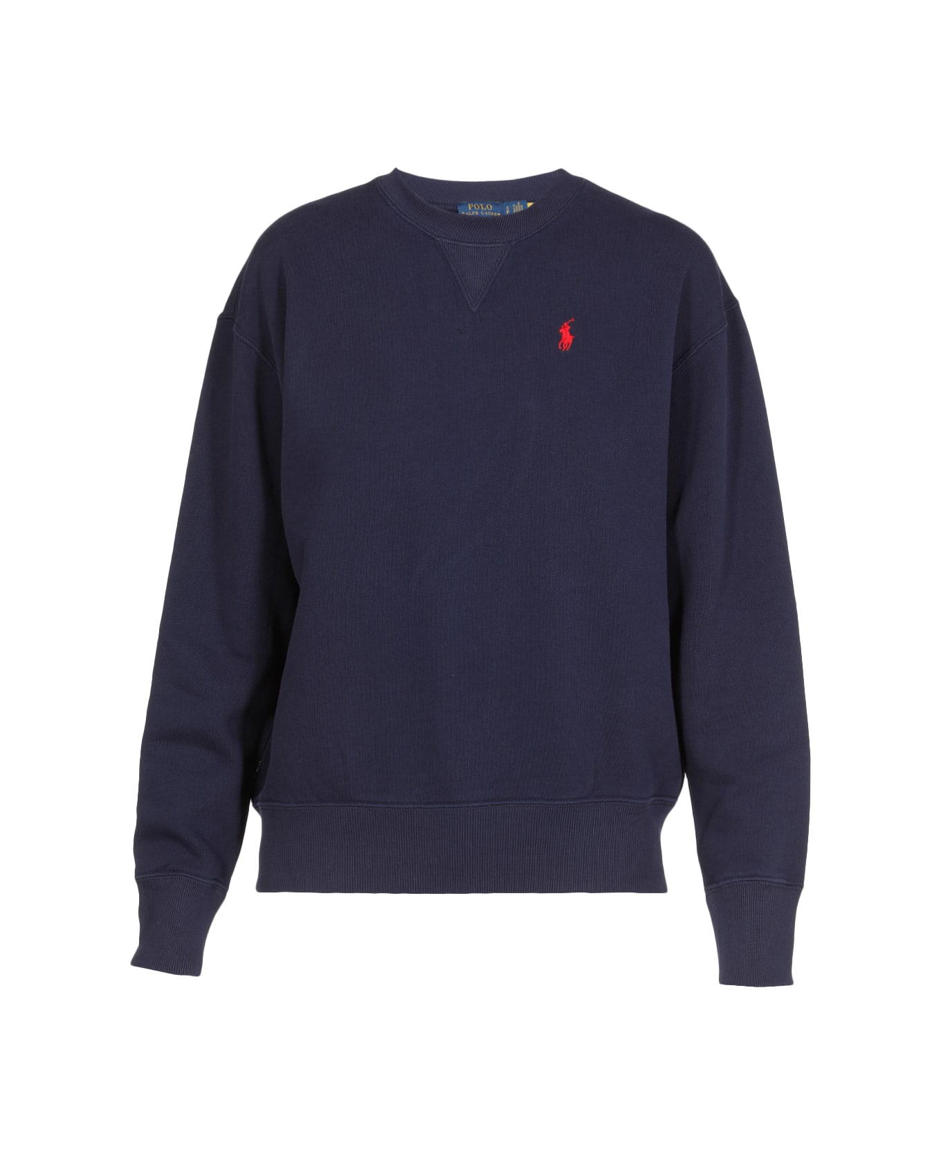Polo Ralph Lauren Cotton Blend Sweatshirt Polo Ralph Lauren - BLUE フリース