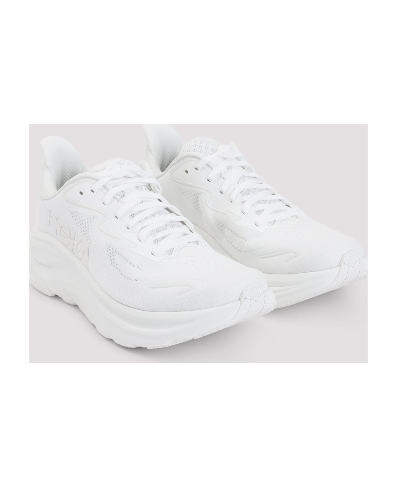 Hoka Clifton 10 Sneakers - WHITE