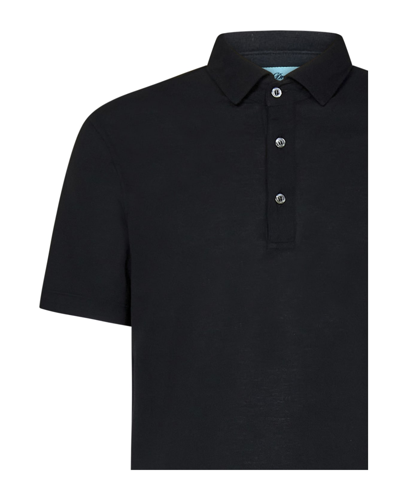 Drumohr Polo Shirt Polo Shirt - NERO ポロシャツ