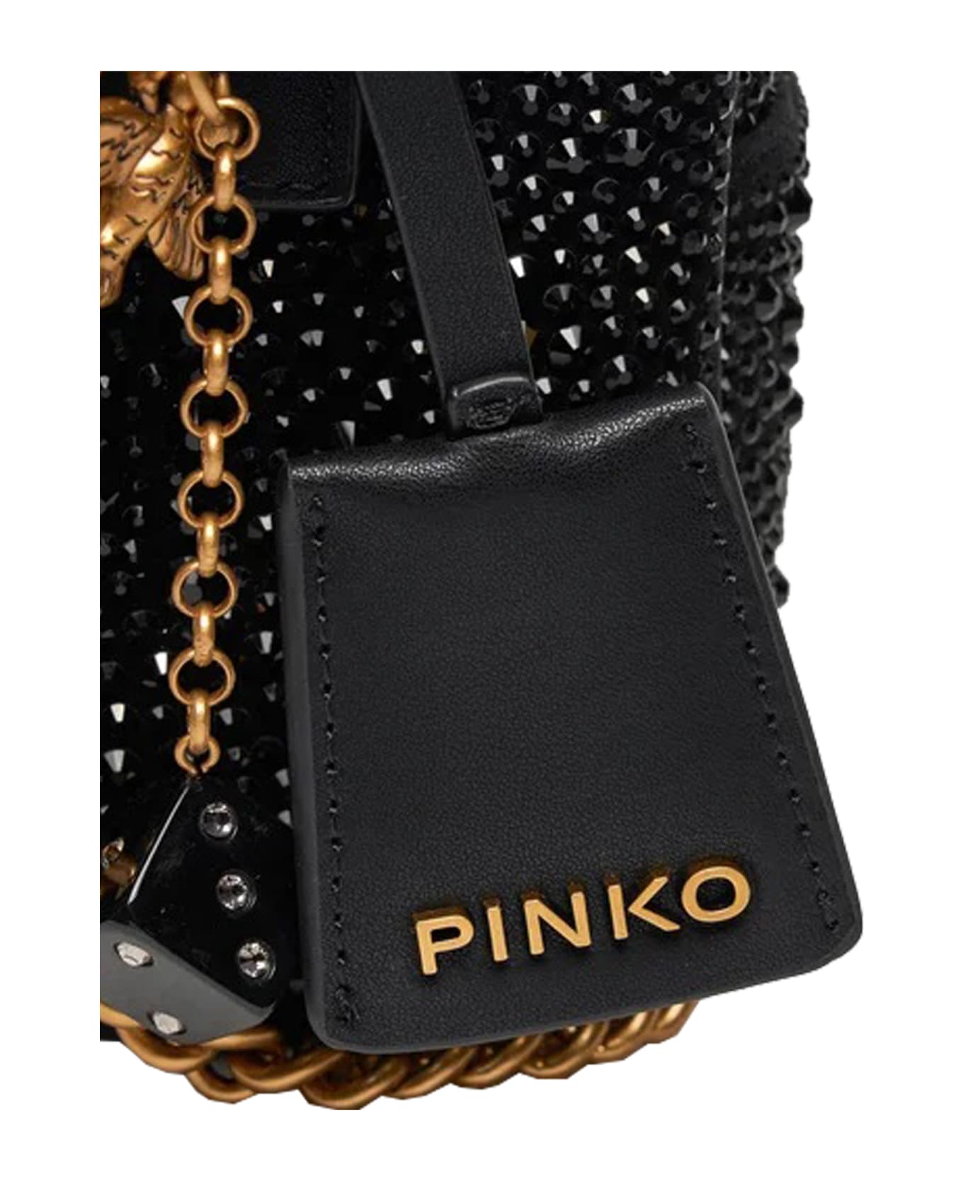 Pinko Shoulder Bag - Black