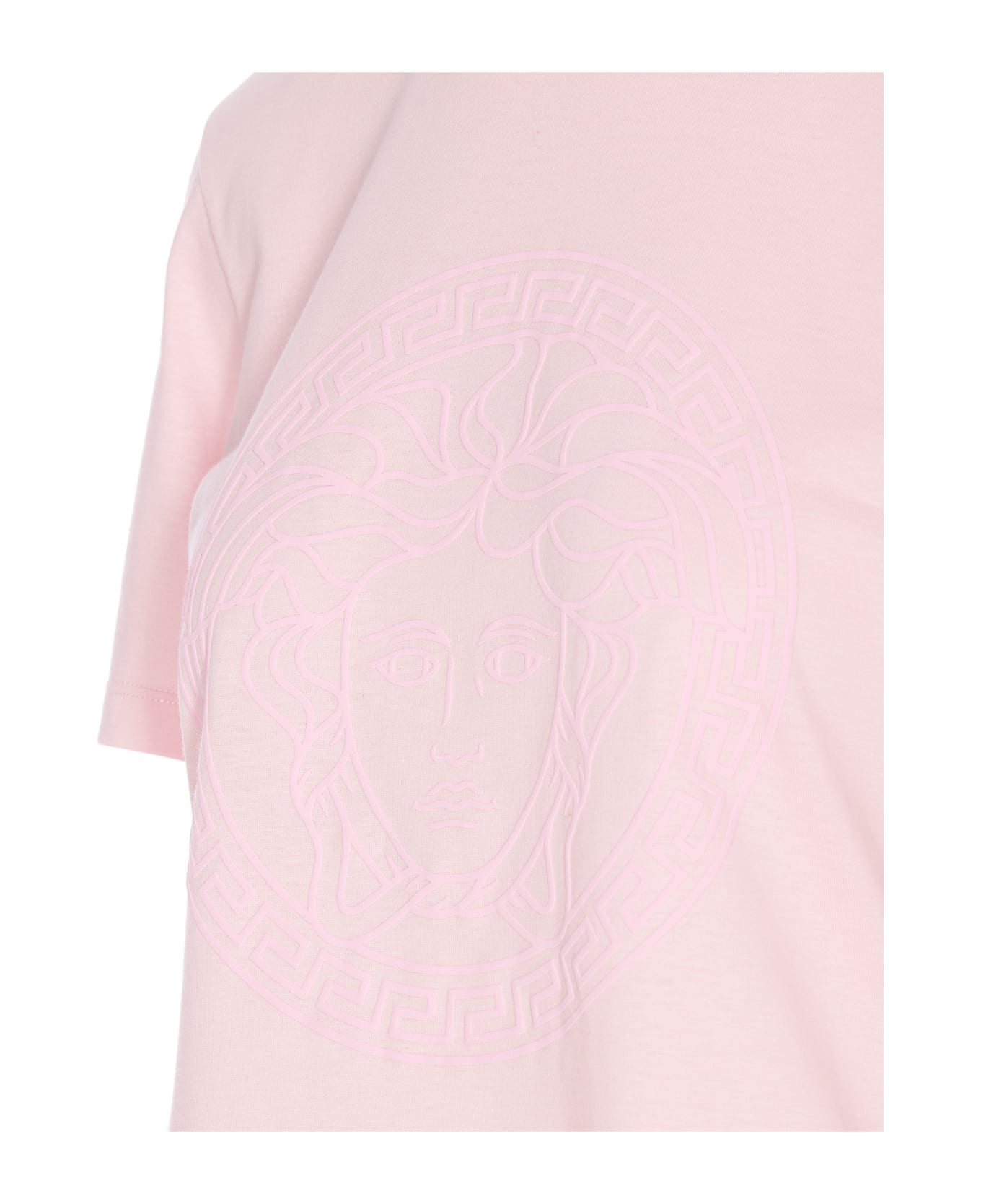 Versace Medusa Logo T-shirt - Pink