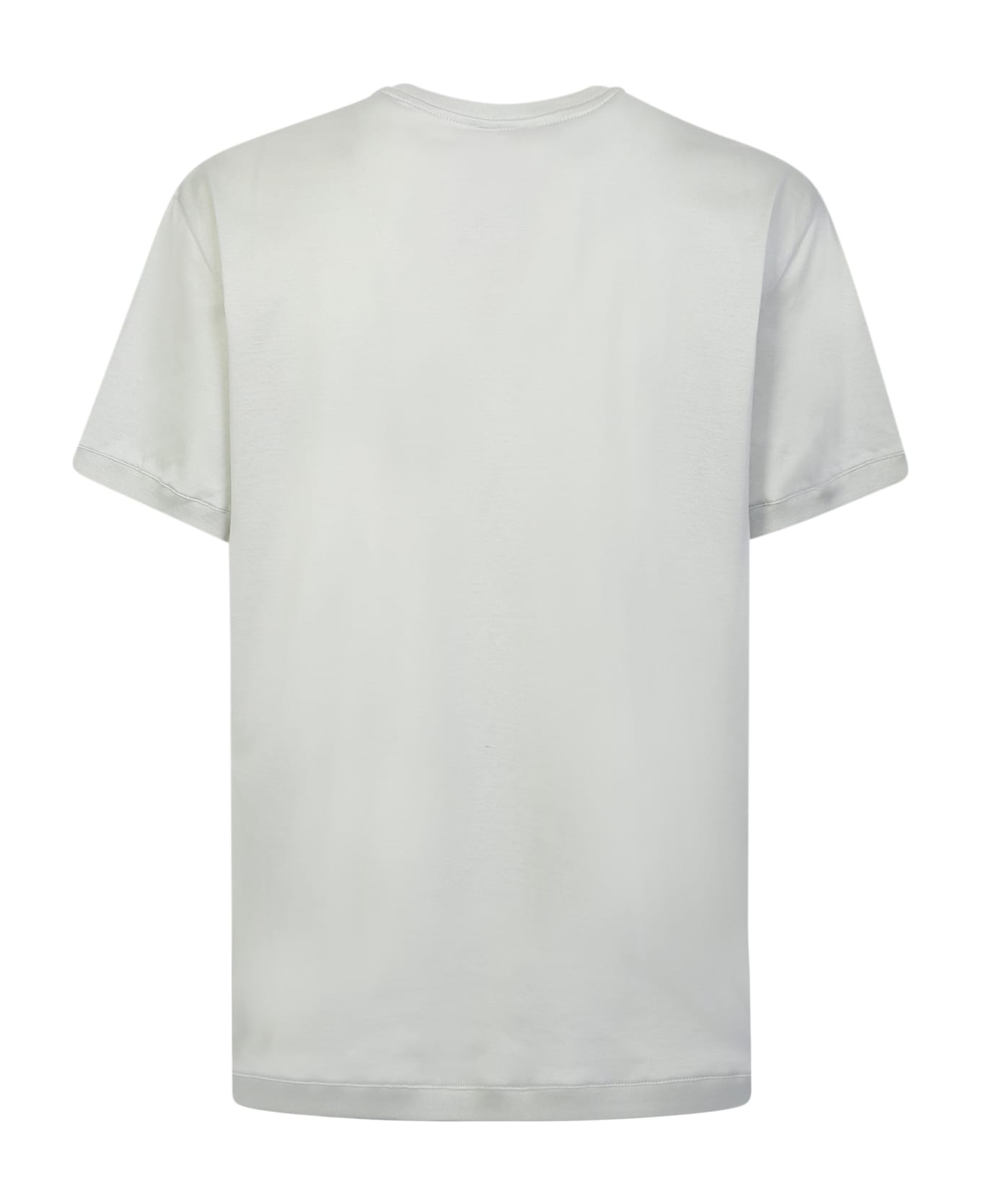 Alexander McQueen Pastel Green Cotton T-shirt - White