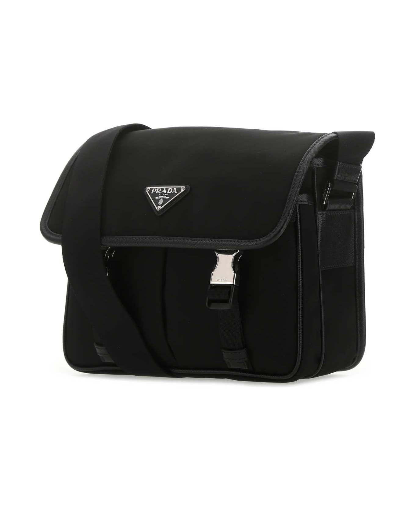 Prada Black Re-nylon Crossbody Bag - F0002