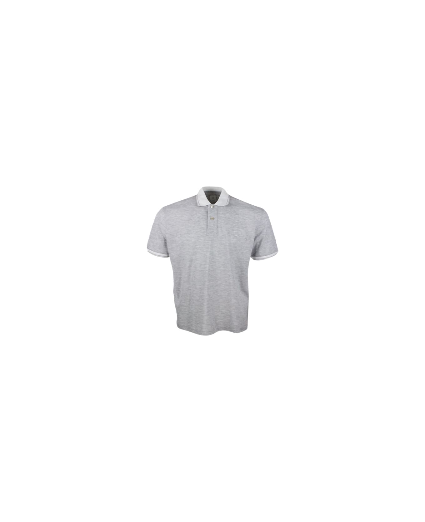 Eleventy Polo Shirt - Grey