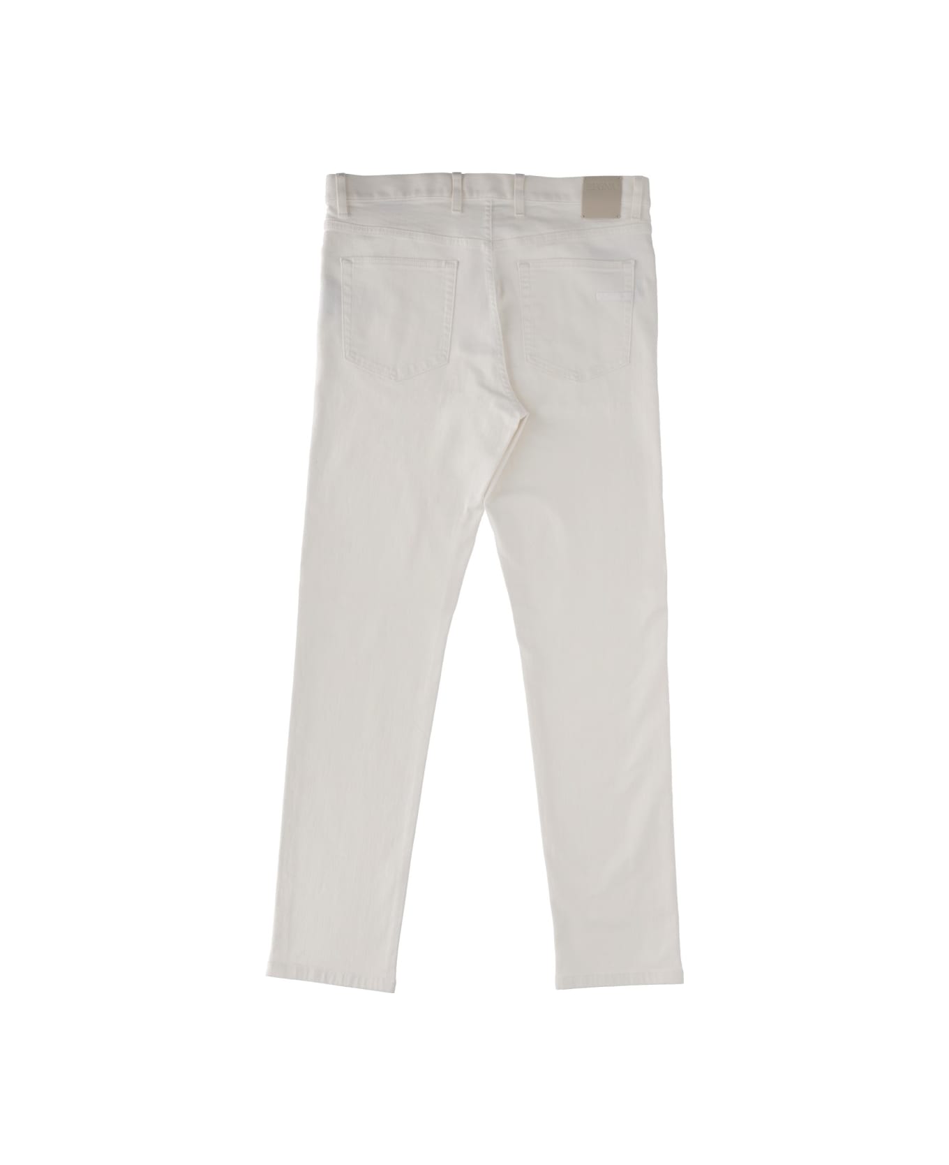 Zegna Cotton Denim Jeans - WHITE