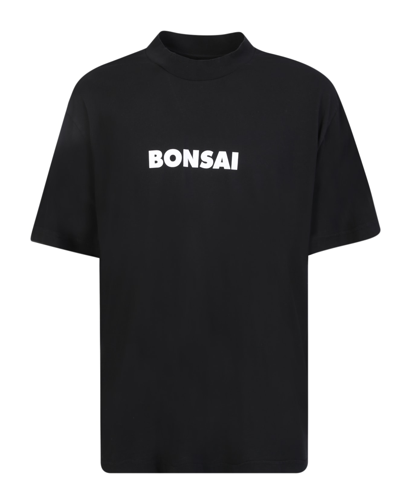Bonsai Regular Black Logo T-shirt - Black