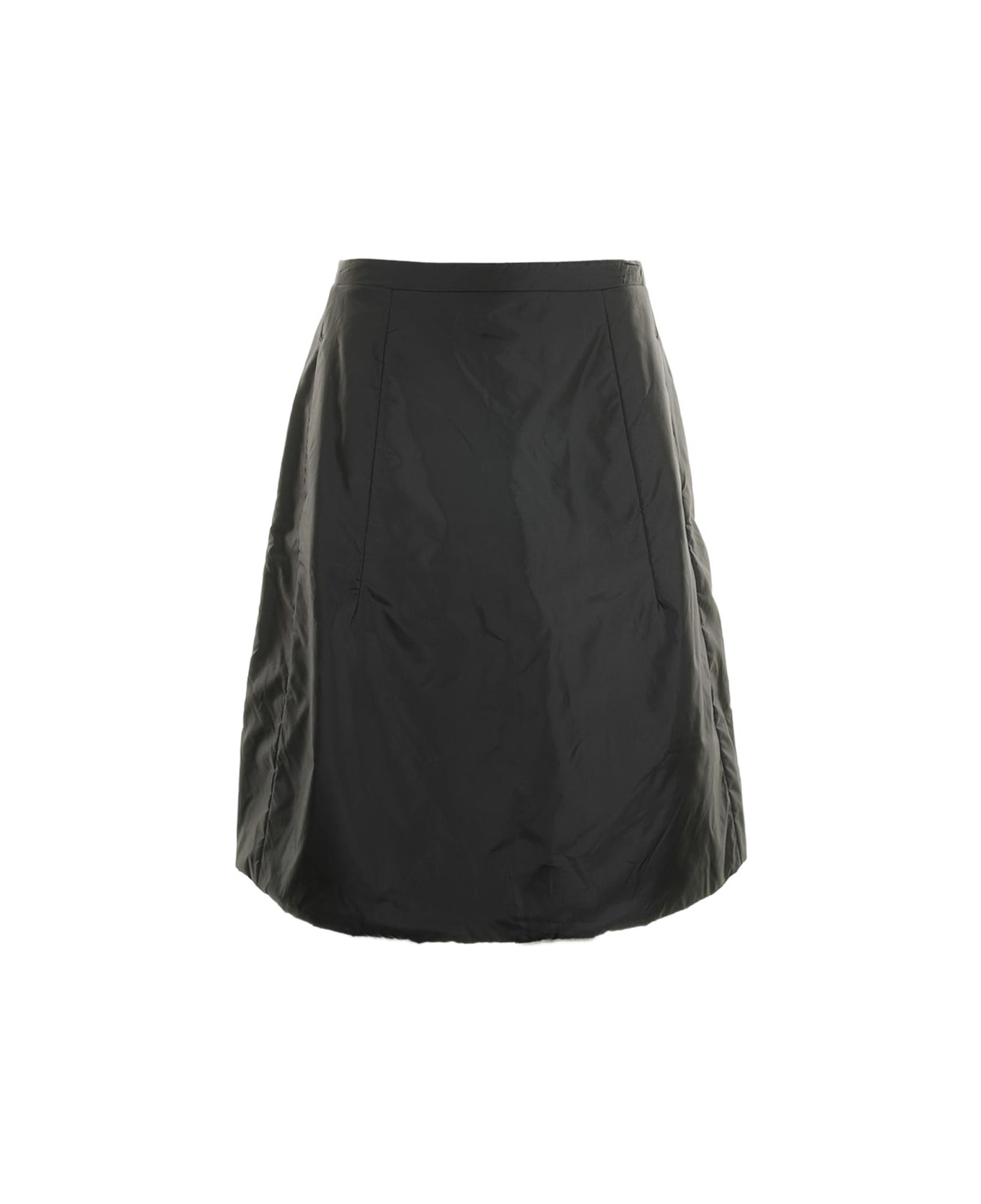 Aspesi Black Midi Skirt - NERO