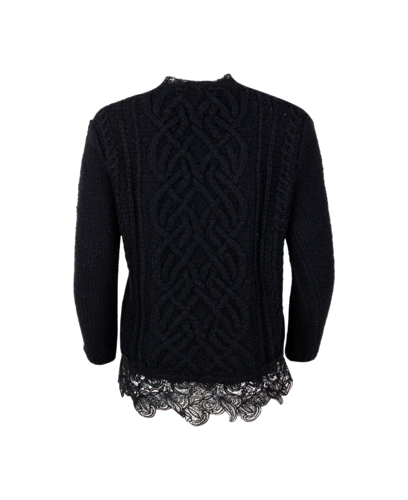 Ermanno Scervino Sweater - Black