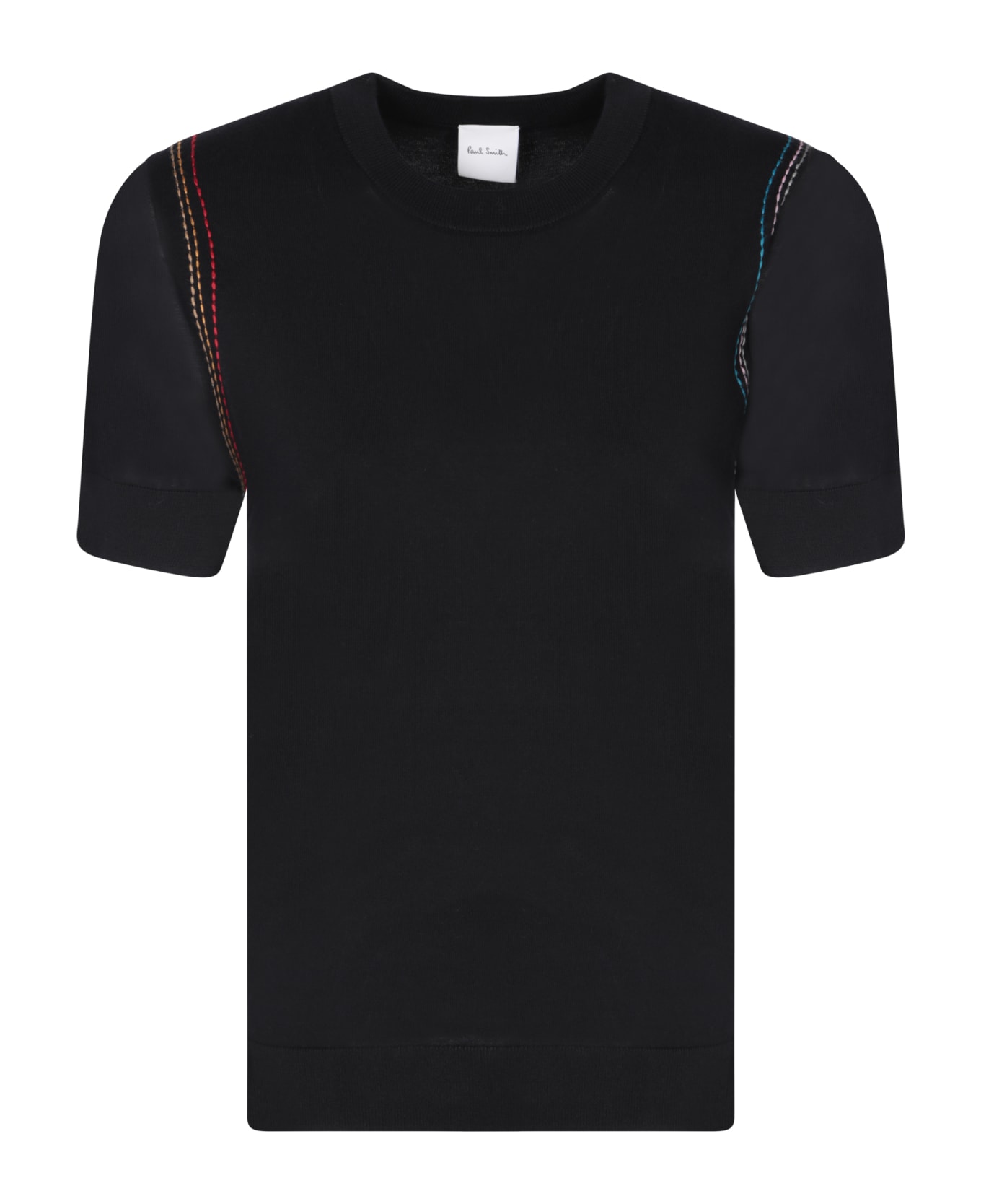 Paul Smith Short Sleeves Black T-shirt - Black