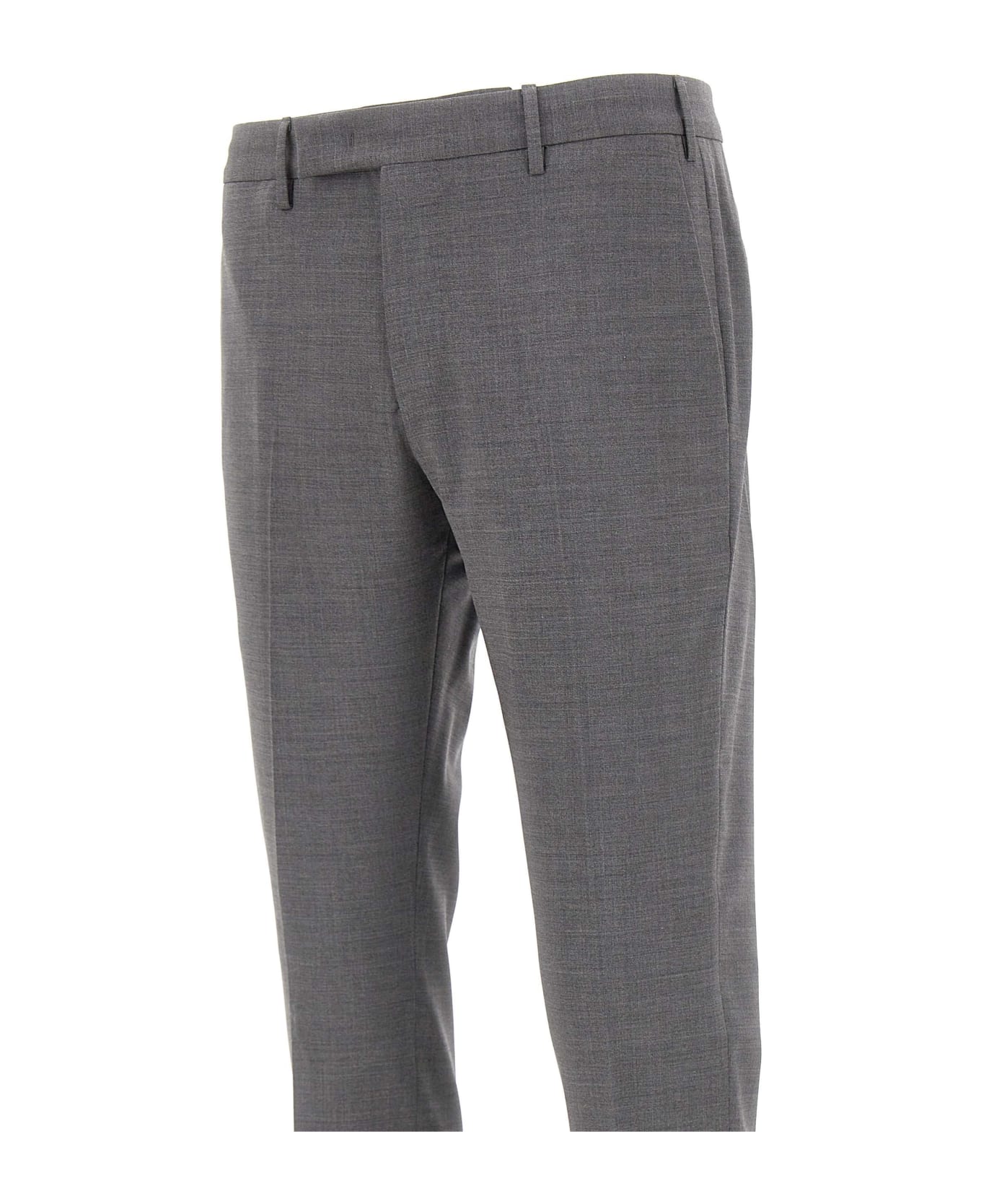PT Torino "dieci" Fresh Wool Trousers - GREY