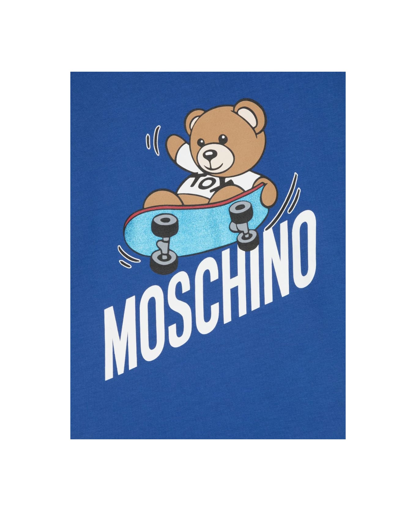 Moschino Maxi Logo T-shirt - BLUE Tシャツ＆ポロシャツ