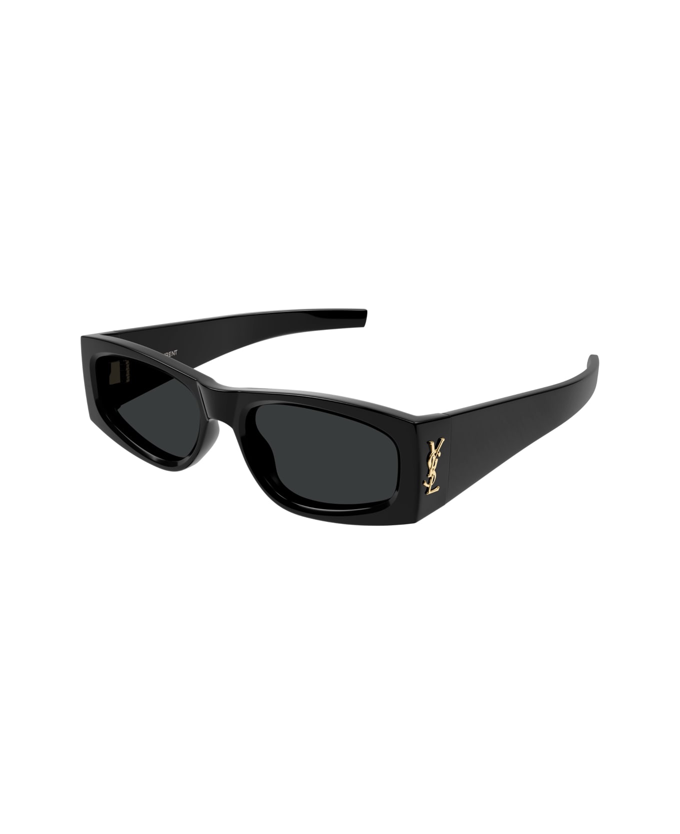 Saint Laurent Eyewear Saint Laurent Sl M140 Linea Monogram 001 Black Black Sunglasses - Nero