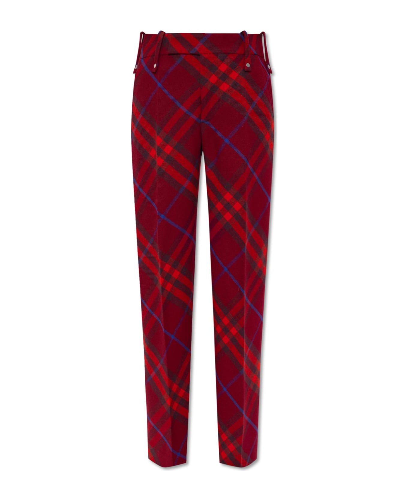 Burberry Checked Trousers - MULTICOLOR ボトムス