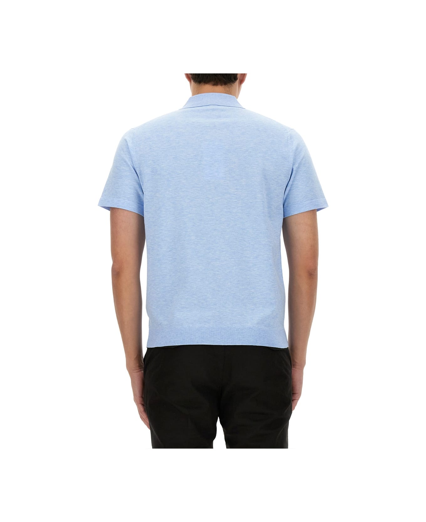 Theory Regular Fit Polo Shirt - AZURE ポロシャツ