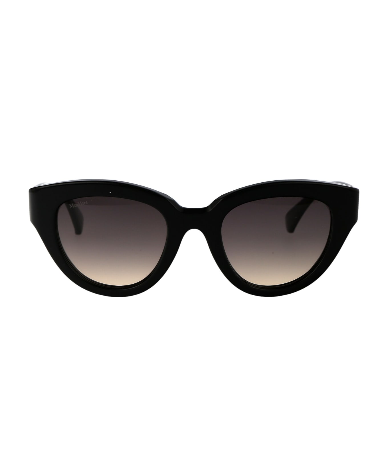 Max Mara Glimpse1 Sunglasses - 01B Nero Lucido/Fumo Grad