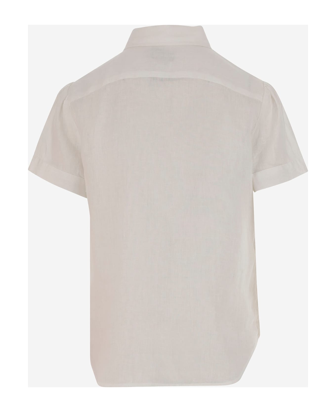 Polo Ralph Lauren Linen Shirt - White