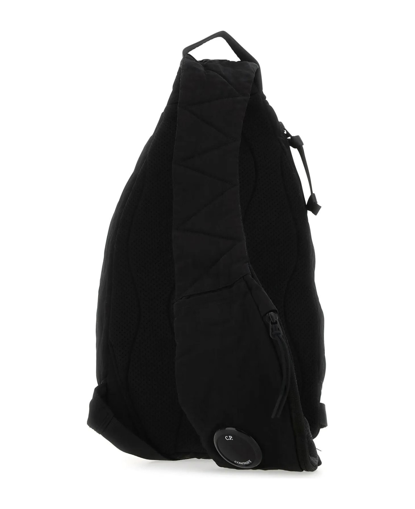 C.P. Company Black Nylon Nylon B Crossbody Bag - Black バックパック