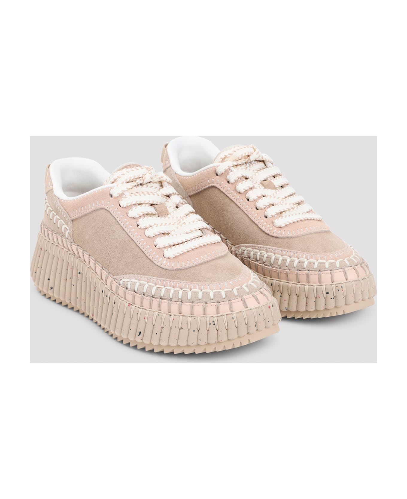 Chloé Nama Sneakers - Z Powder Beige