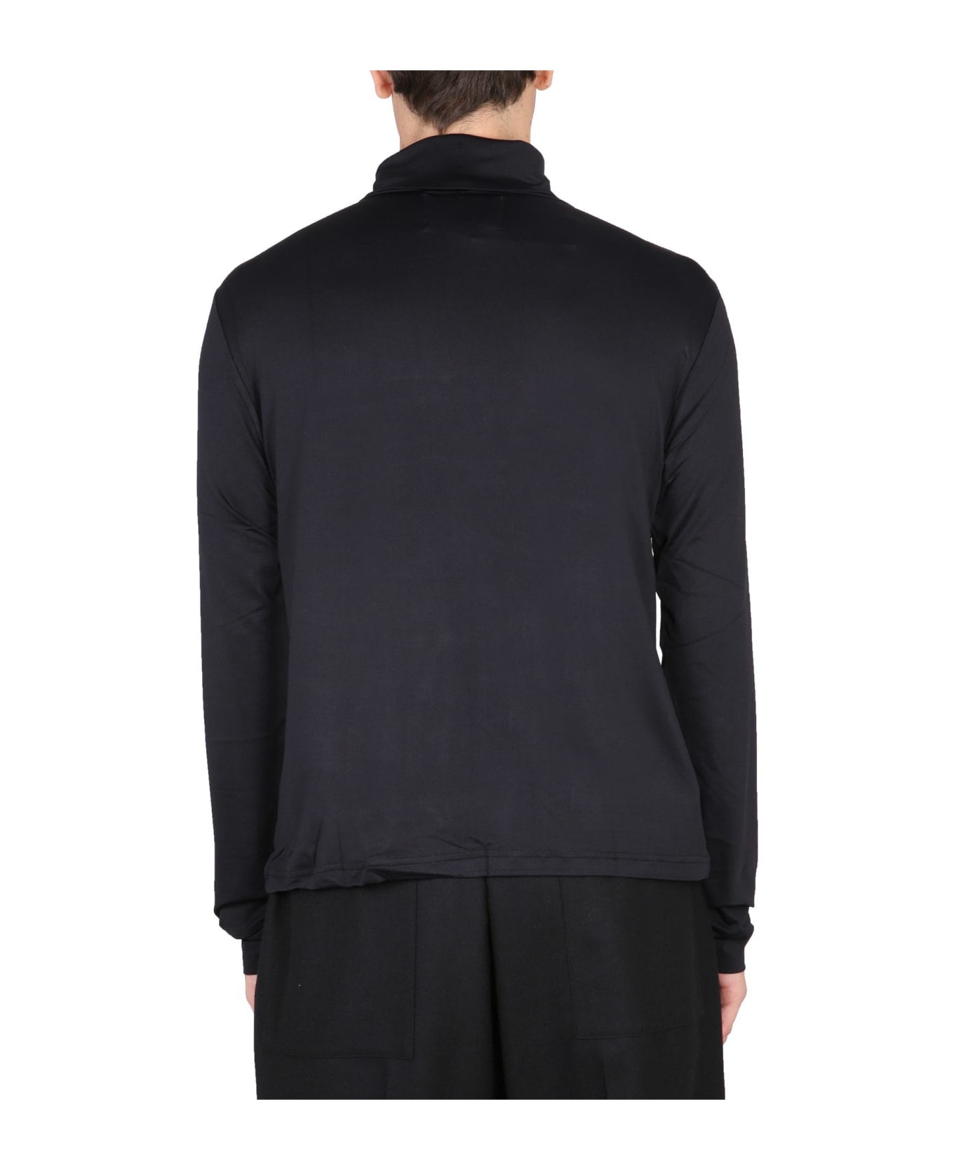 Fred Perry by Raf Simons Turtleneck T-shirt - NERO