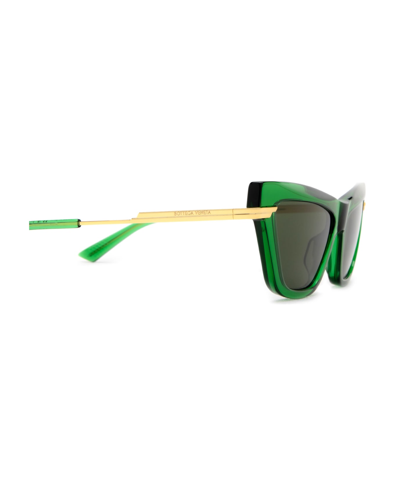 Bottega Veneta Eyewear Bv1241s Green Sunglasses - Green