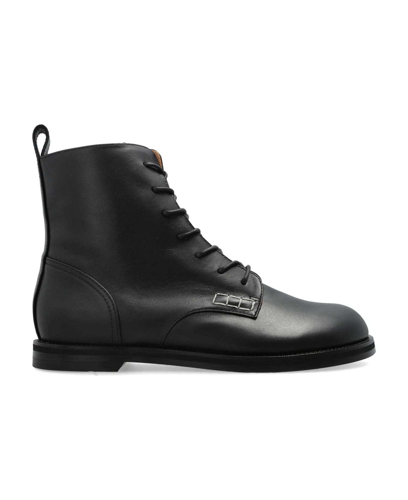 J.W. Anderson Jw Anderson Leather Ankle Boots - BLACK