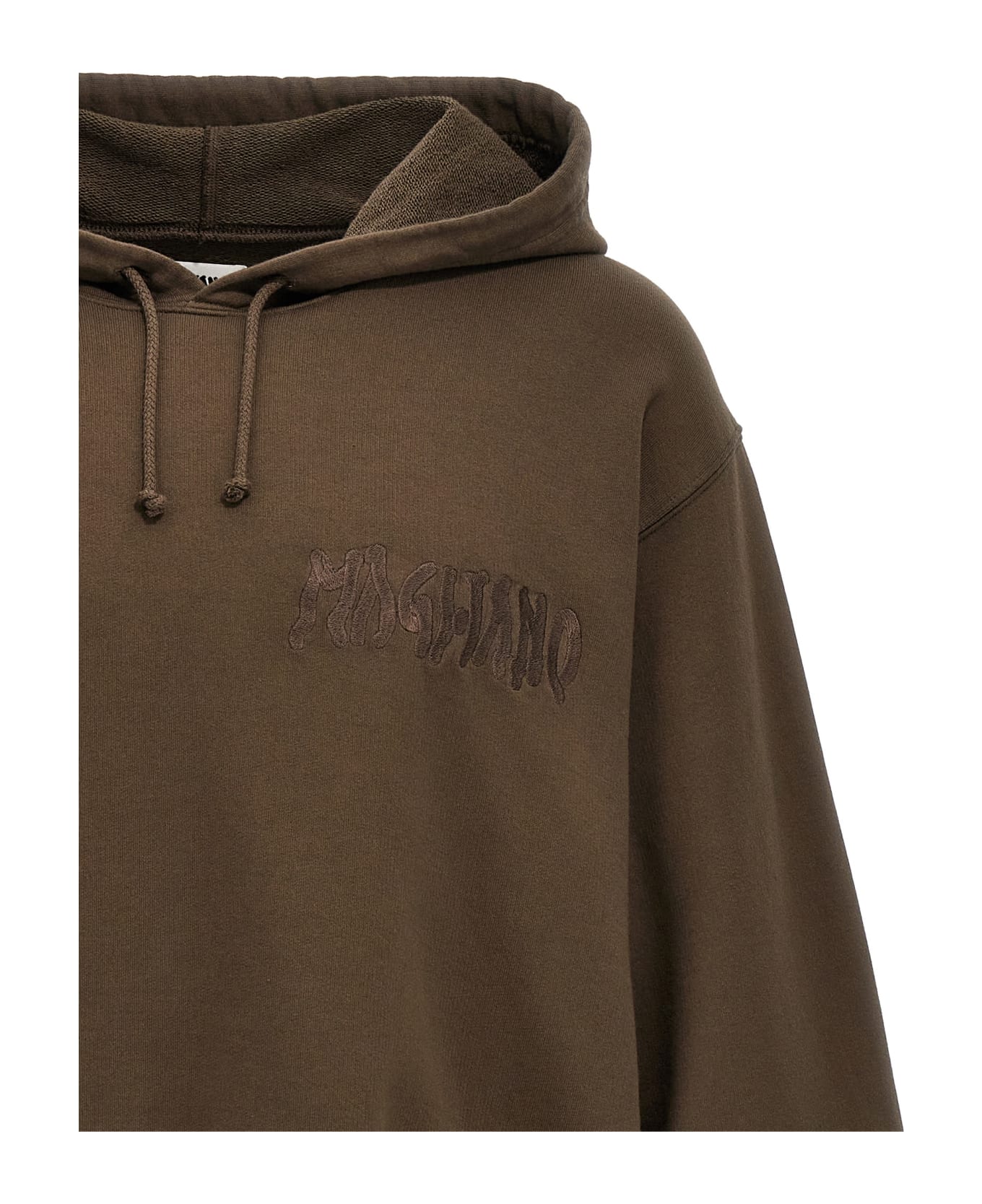Magliano 'twisted' Hoodie - BROWN フリース