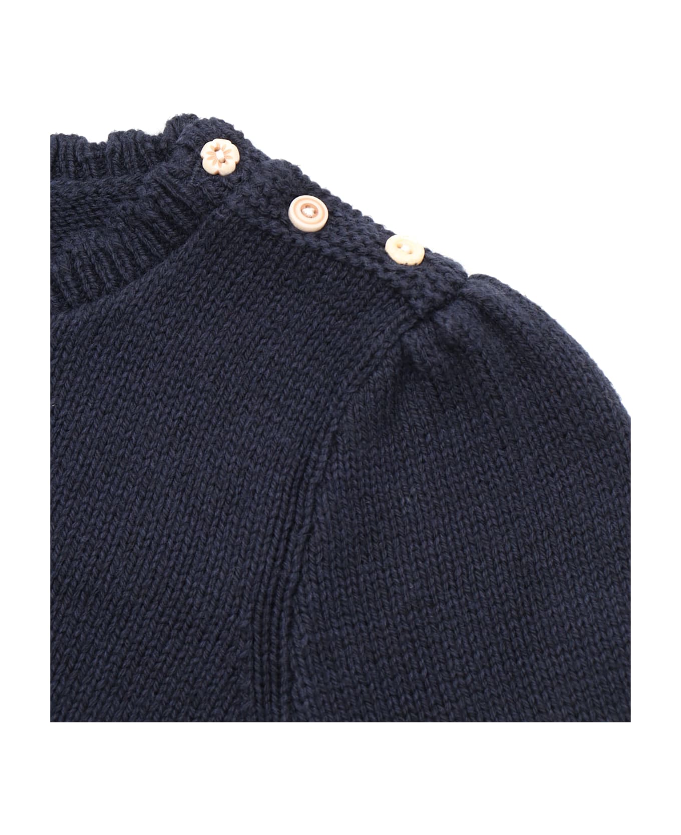 Polo Ralph Lauren Iconic Bear-tops-sweater - BLUE