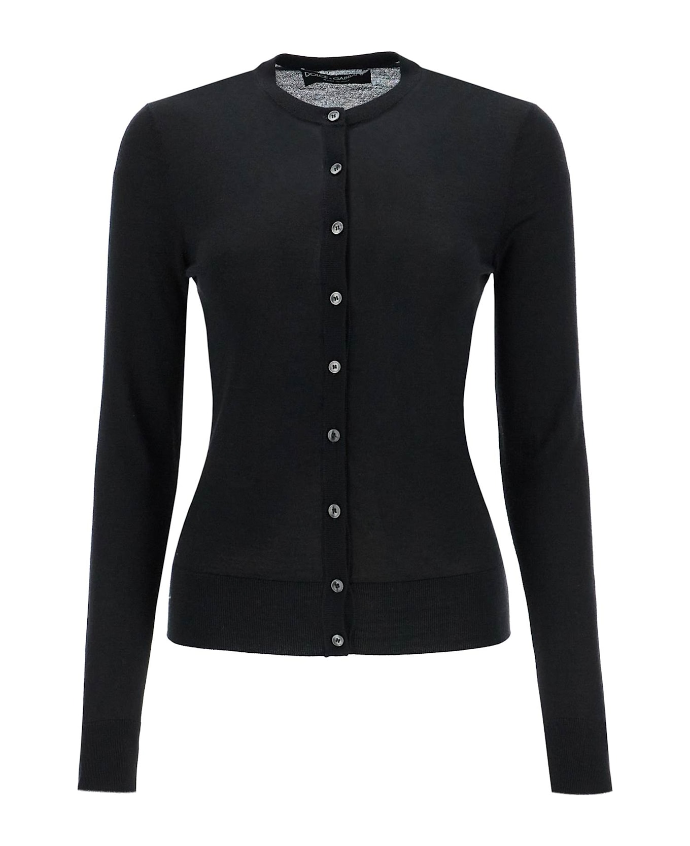 Dolce 
Gabbana Buttoned Cardigan - NERO (Black)