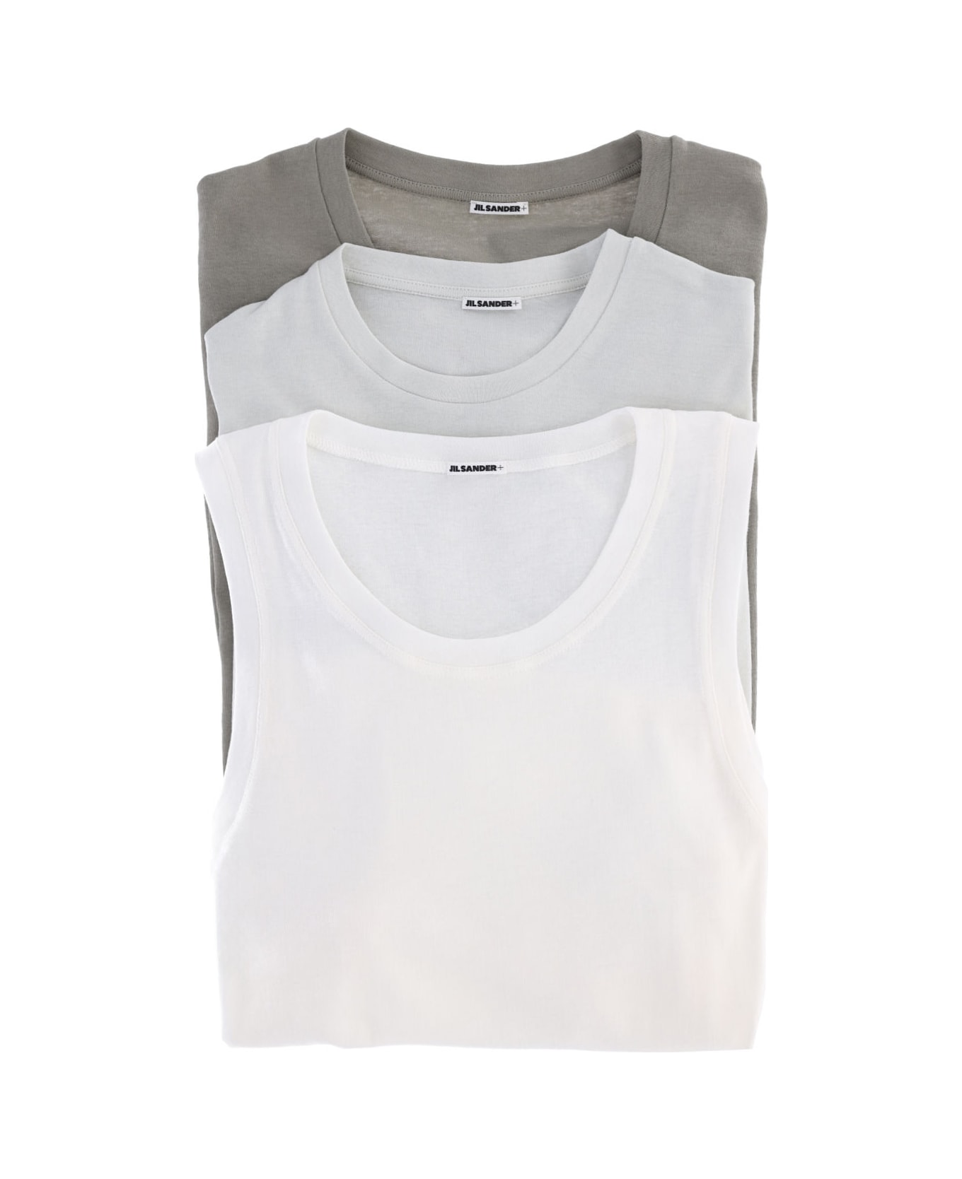 Jil Sander T-shirt And Tank Top Set - Multicolor
