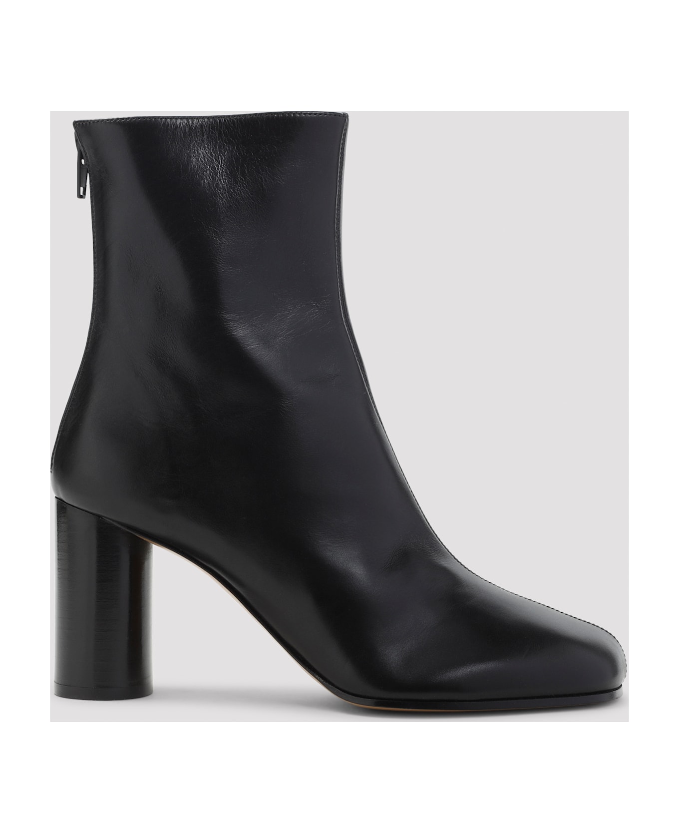 Phoebe Philo Tug Ankle Boots - Bk Black
