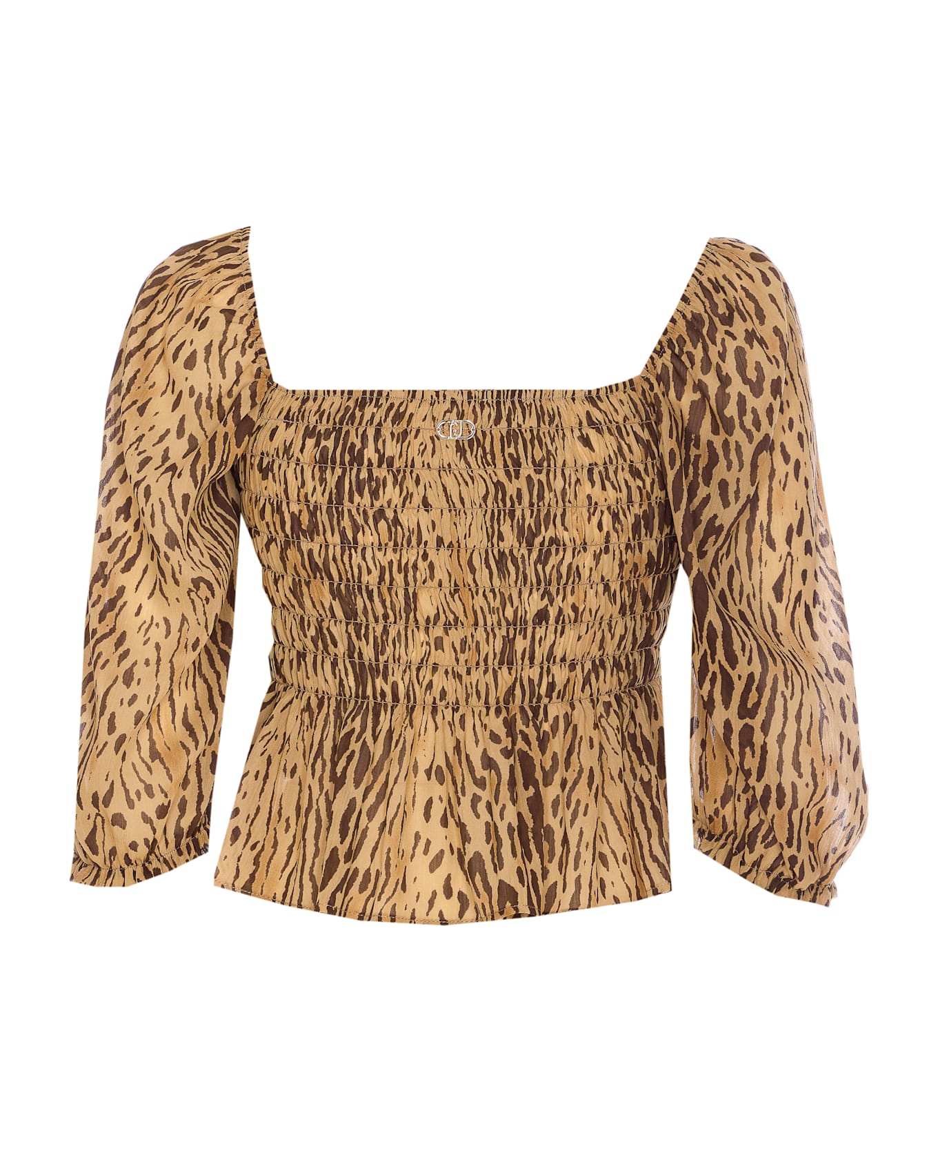 Liu-Jo Top Animalier - Beige