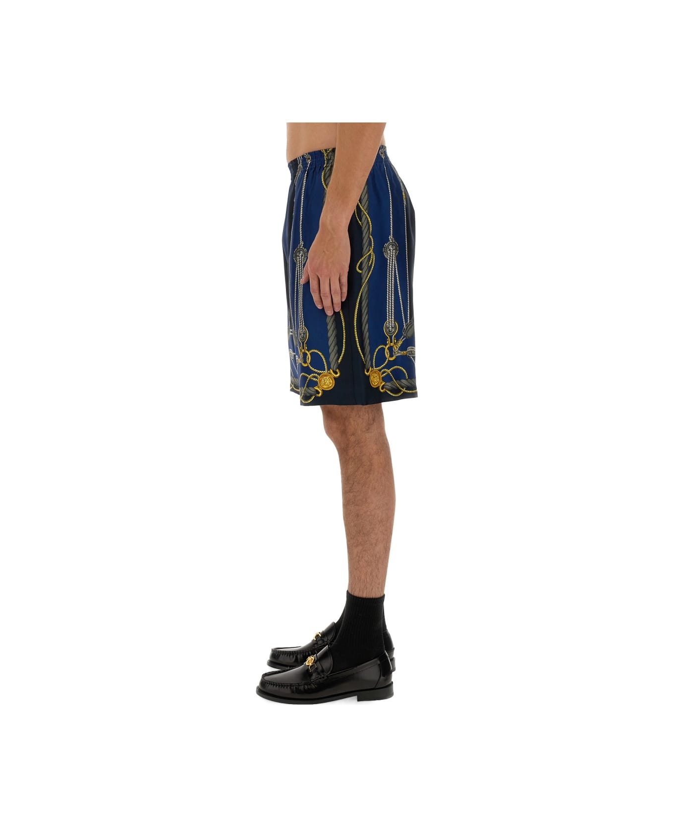Versace Twill Bermuda Shorts - MULTICOLOUR