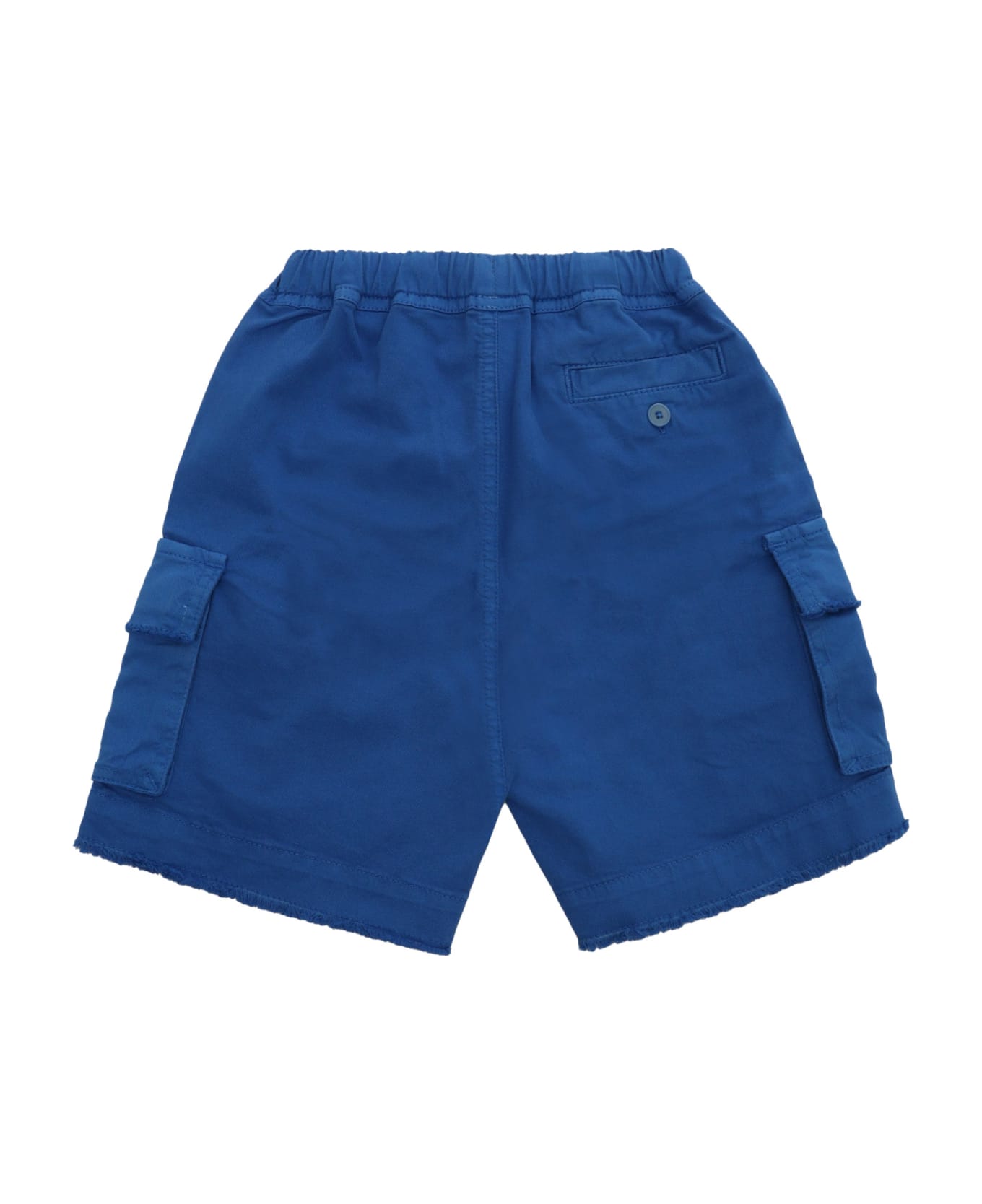 Il Gufo Blue Bermuda With Pockets - BLUE