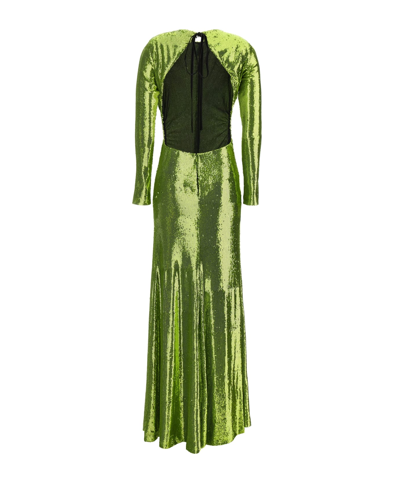 Philosophy di Lorenzo Serafini Sequin Long Dress - Green