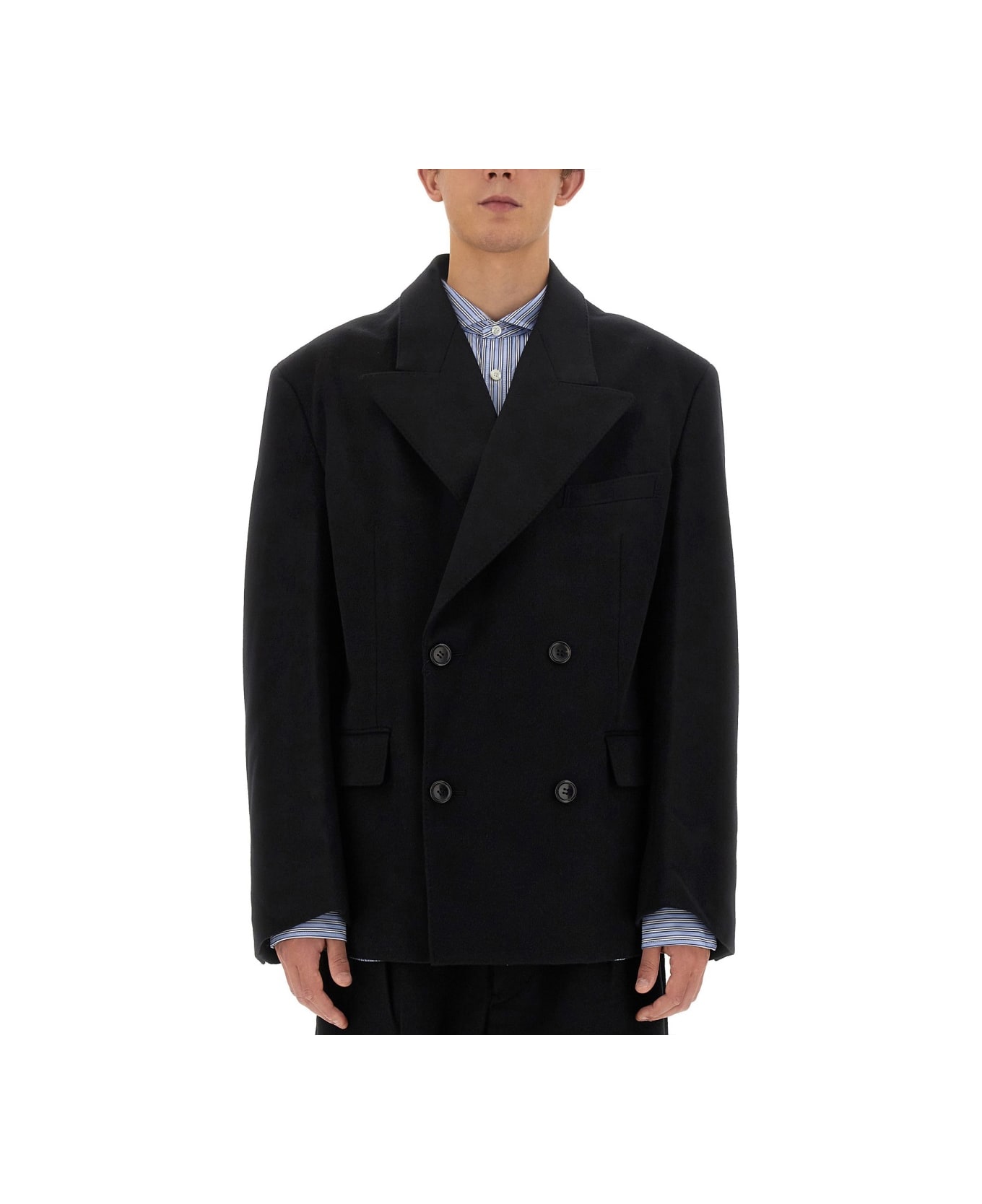 Junya Watanabe Oversize Jacket - BLACK