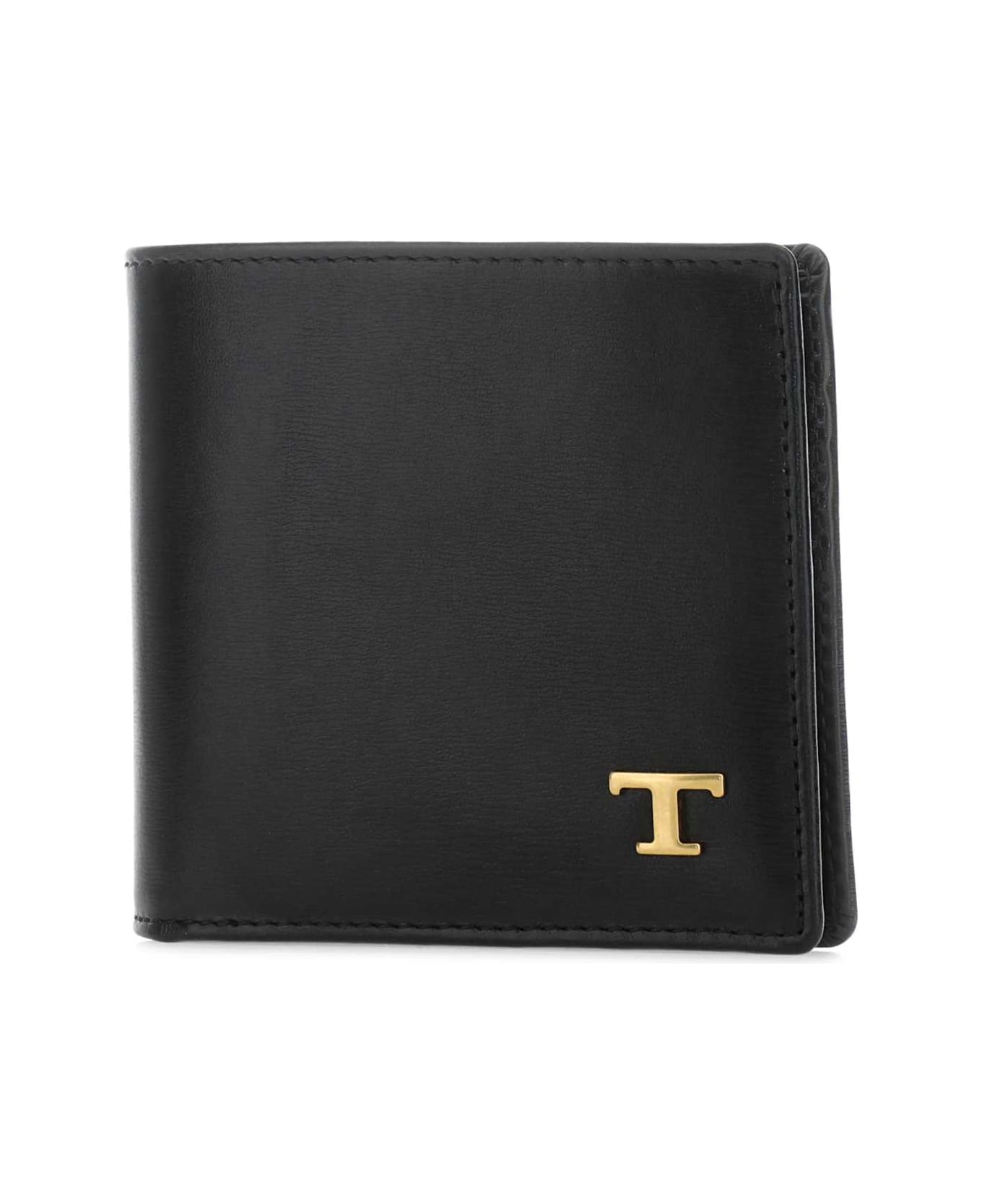 Tod's Black Leather Wallet - B999