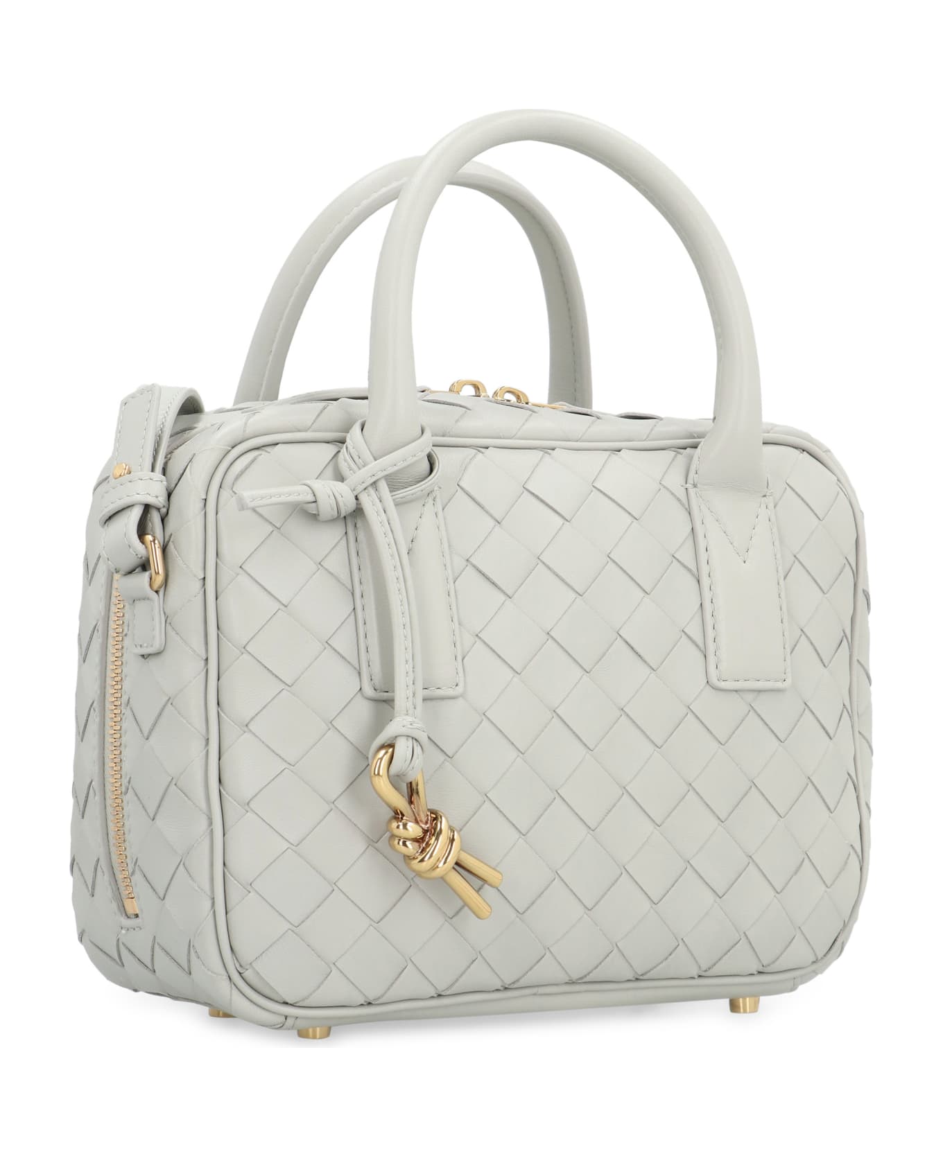 Bottega Veneta Getaway Leather Handbag - grey トートバッグ