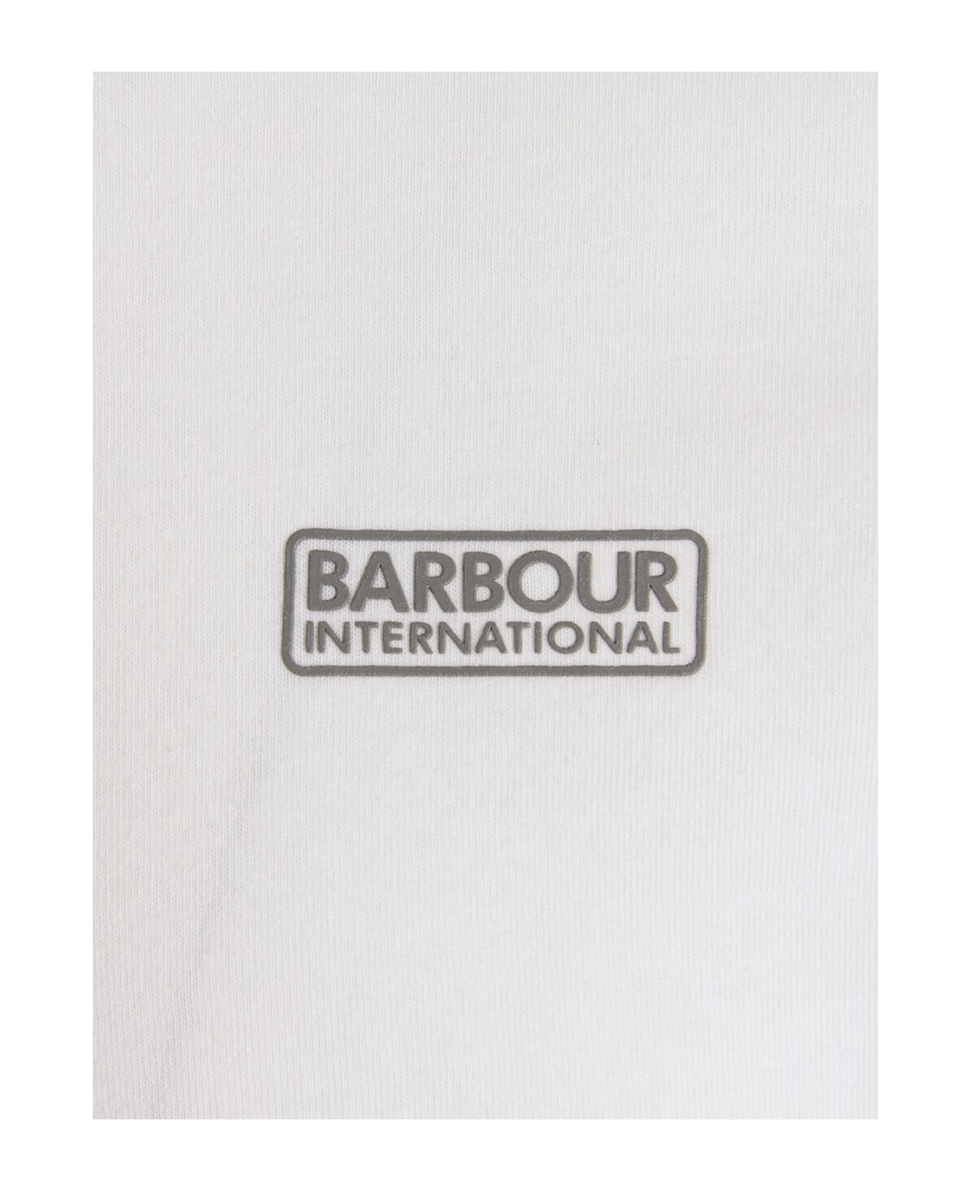 Barbour T-shirt 'small Logo' - White