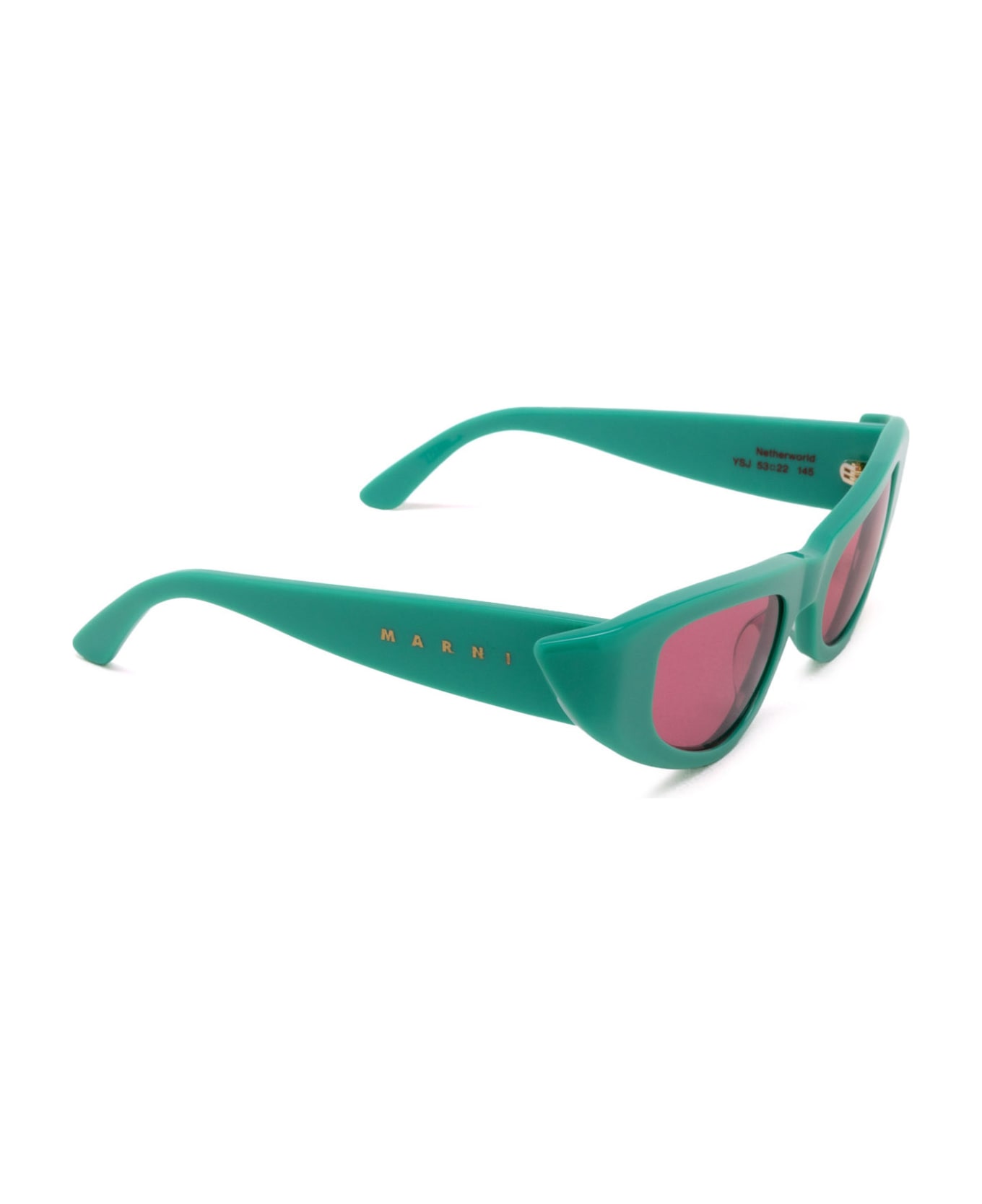 Marni Eyewear Netherworld Green Sunglasses - Green サングラス