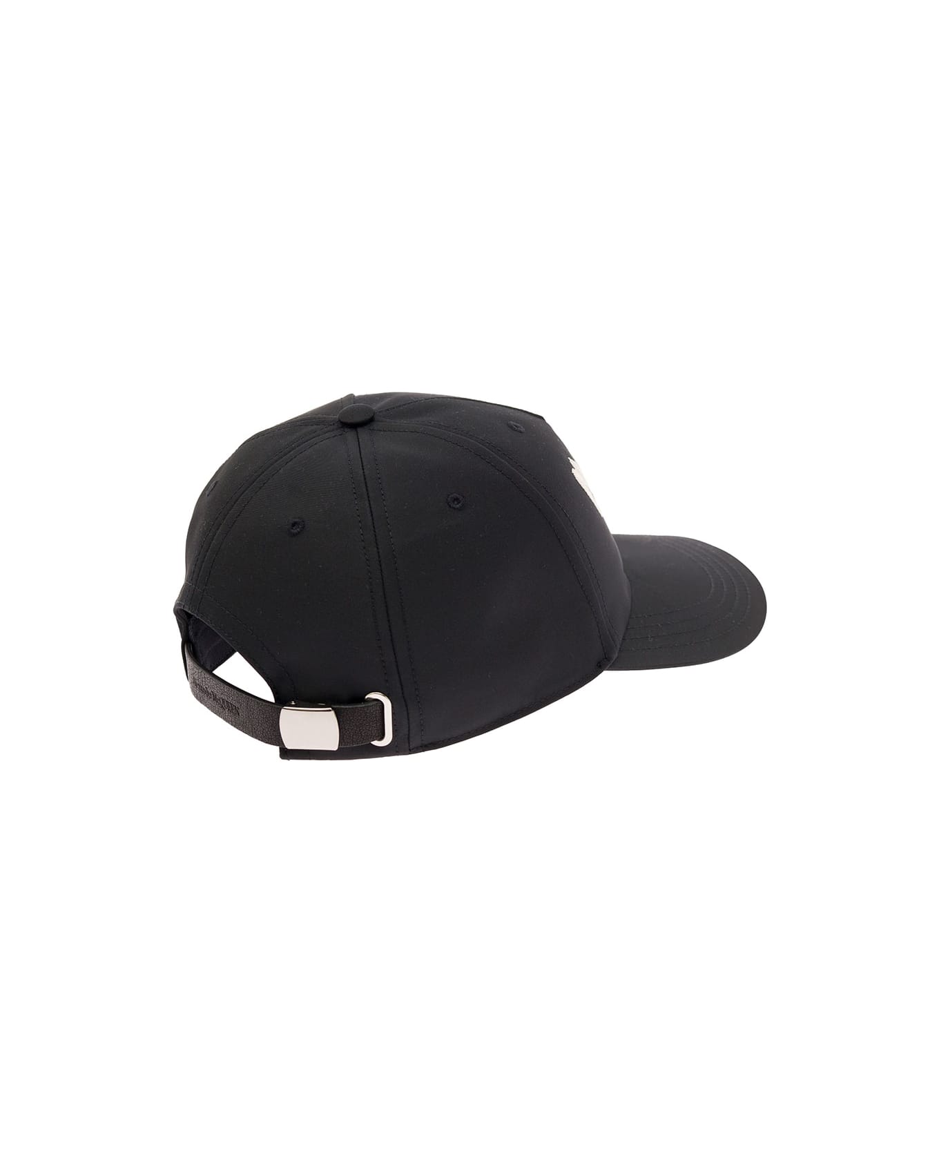 Alexander McQueen Black Logo-printed Hat Man Alexander Mcqueen - Black