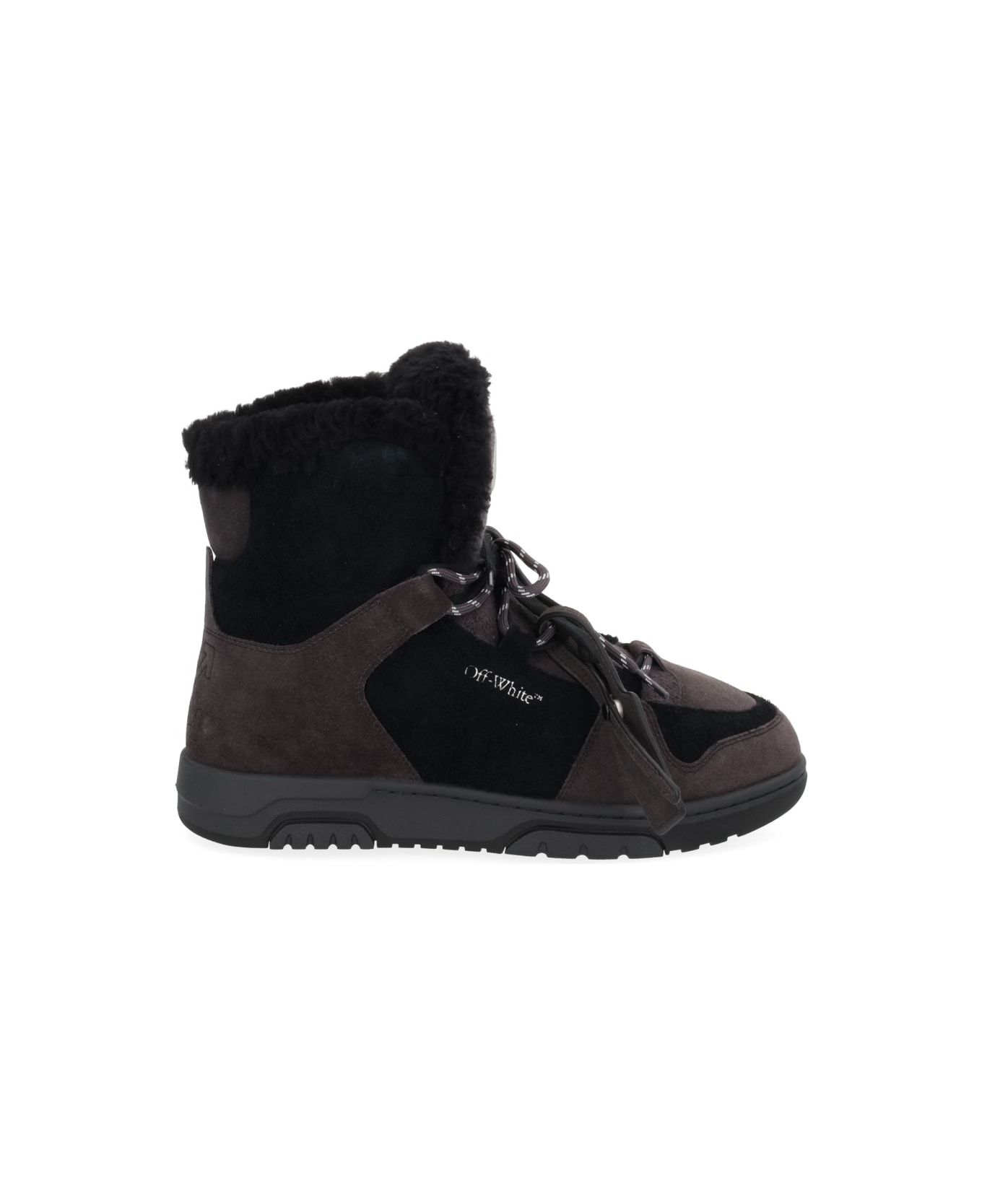 Off-White Winter Boot "anthracite" - BLACK